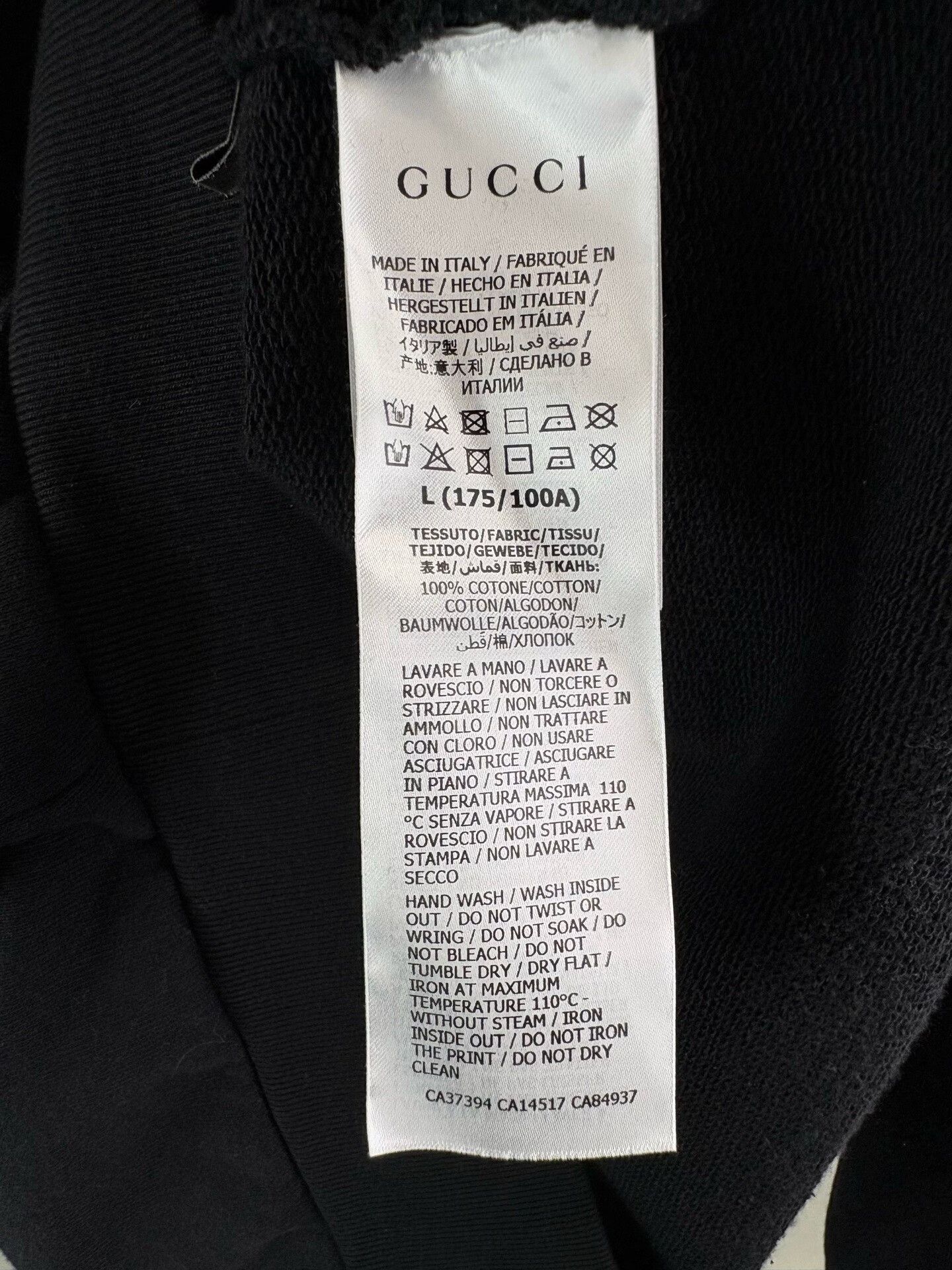 Gucci × The North Face Gucci x The North Face Yellow Logo Hoodie Size L Size US L / EU 52-54 / 3 - 6 Thumbnail