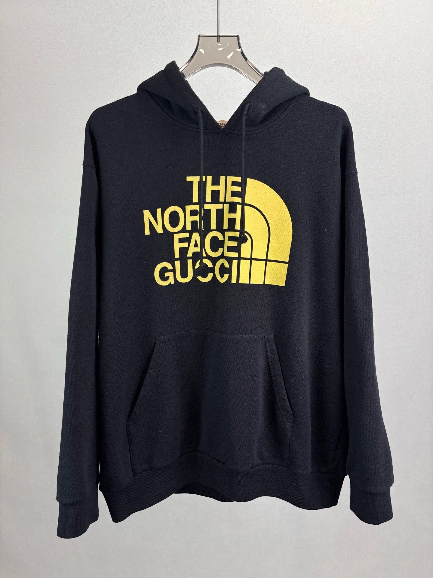 Gucci × The North Face Gucci x The North Face Yellow Logo Hoodie Size L Size US L / EU 52-54 / 3 - 2 Thumbnail