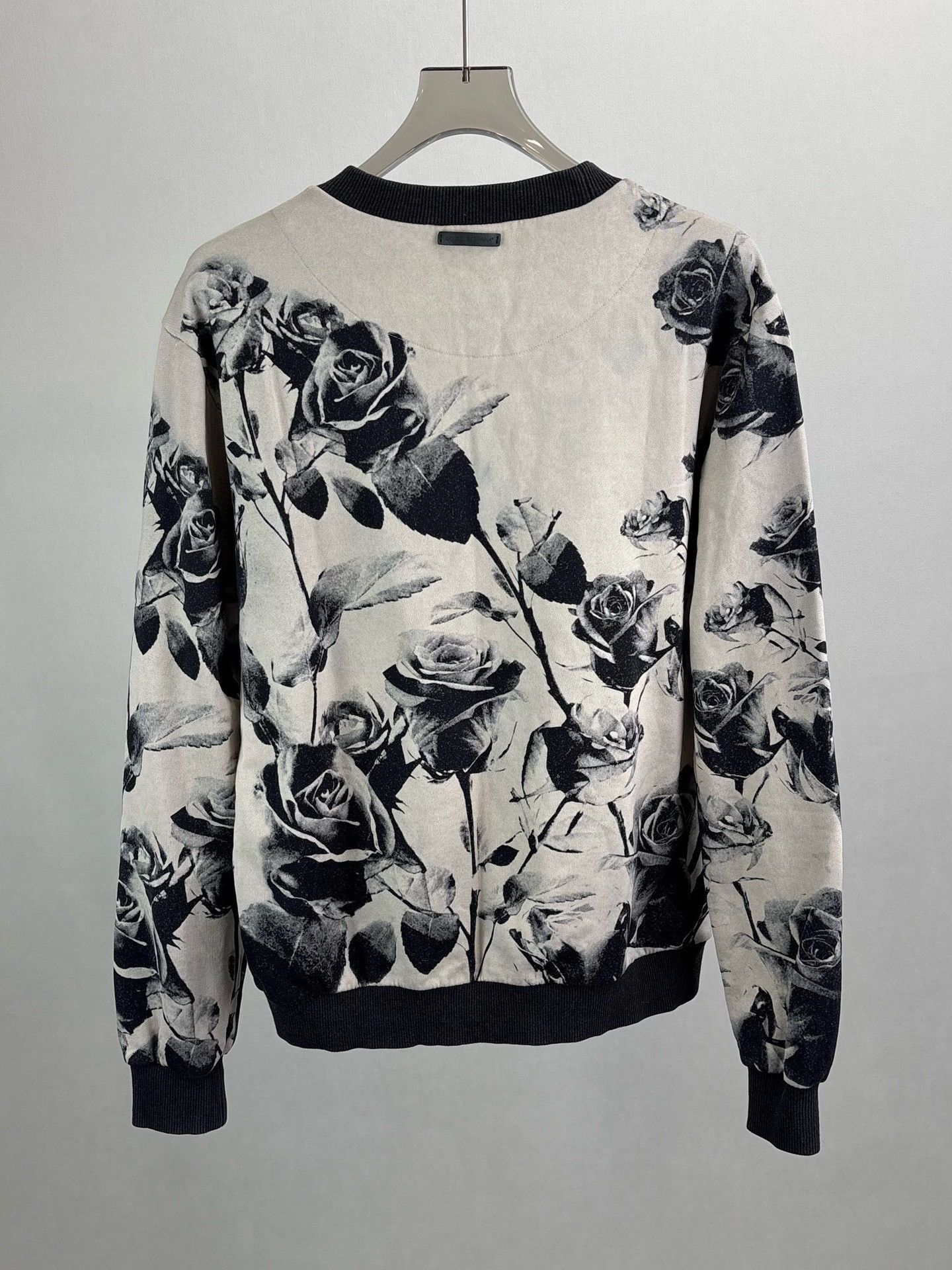 Dolce & Gabbana Dolce & Gabbana Rose Print Sweatshirt 52 Size US L / EU 52-54 / 3 - 2 Thumbnail