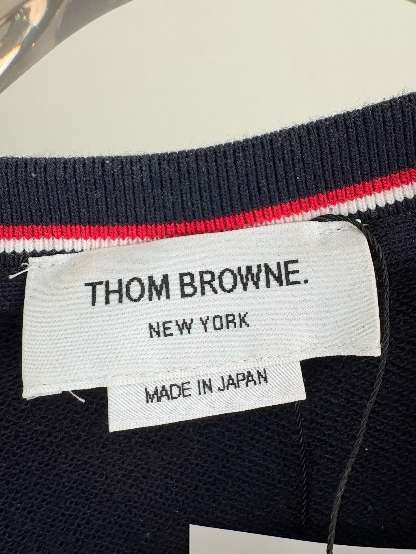 Thom Browne Thom Browne 4-Bar Navy Cotton Sweatshirt Size 7 Size US XXL / EU 58 / 5 - 5 Thumbnail