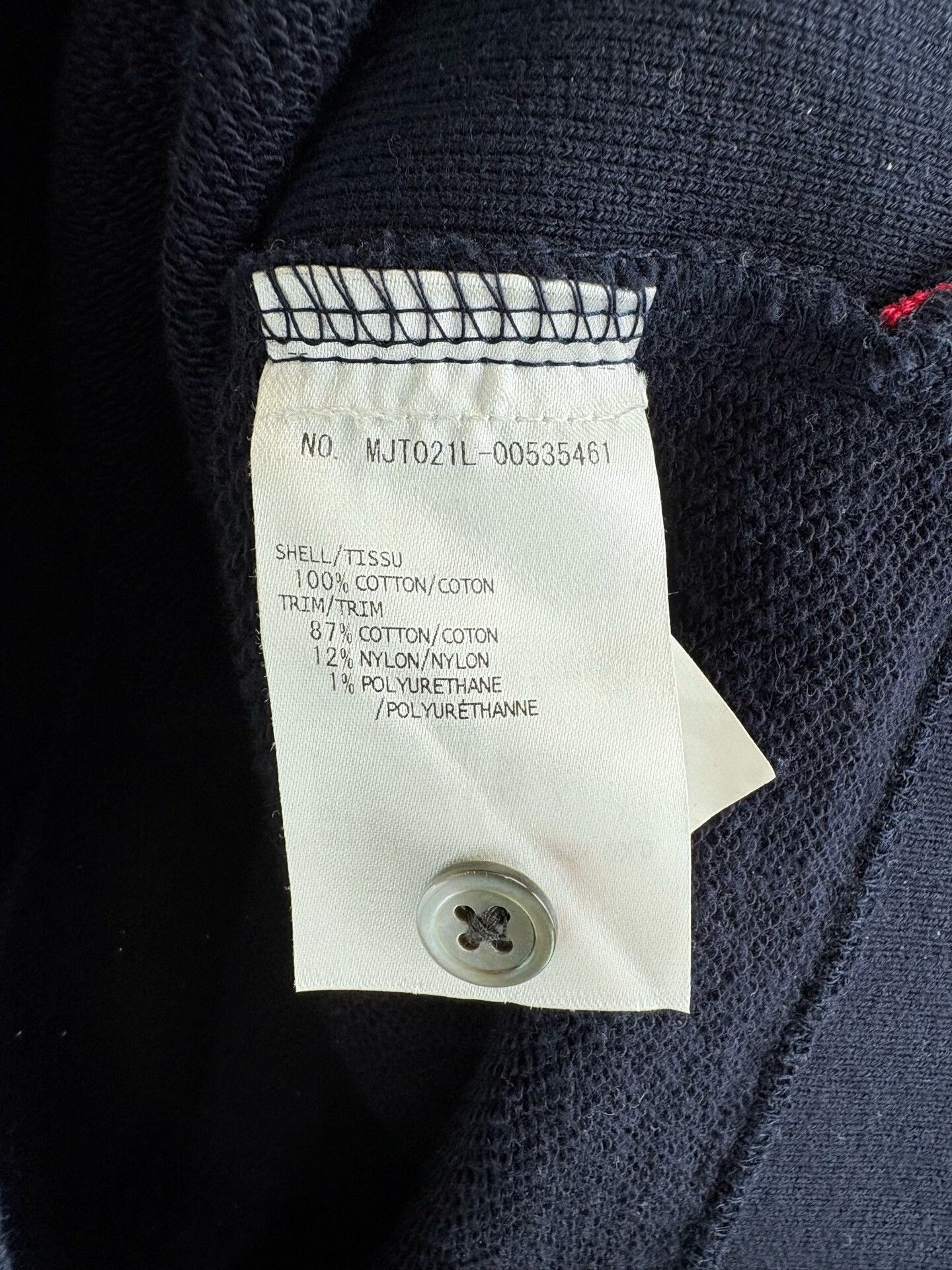 Thom Browne Thom Browne 4-Bar Navy Cotton Sweatshirt Size 7 Size US XXL / EU 58 / 5 - 6 Thumbnail