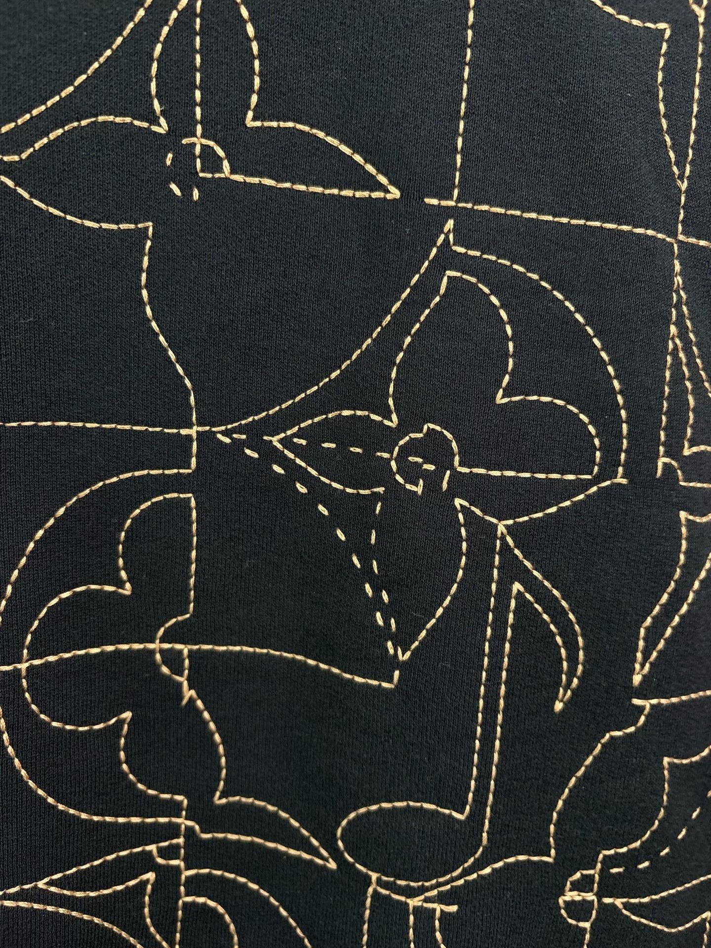 Louis Vuitton Louis Vuitton Music Note Embroidered Sweatshirt XL Size US XL / EU 56 / 4 - 4 Thumbnail