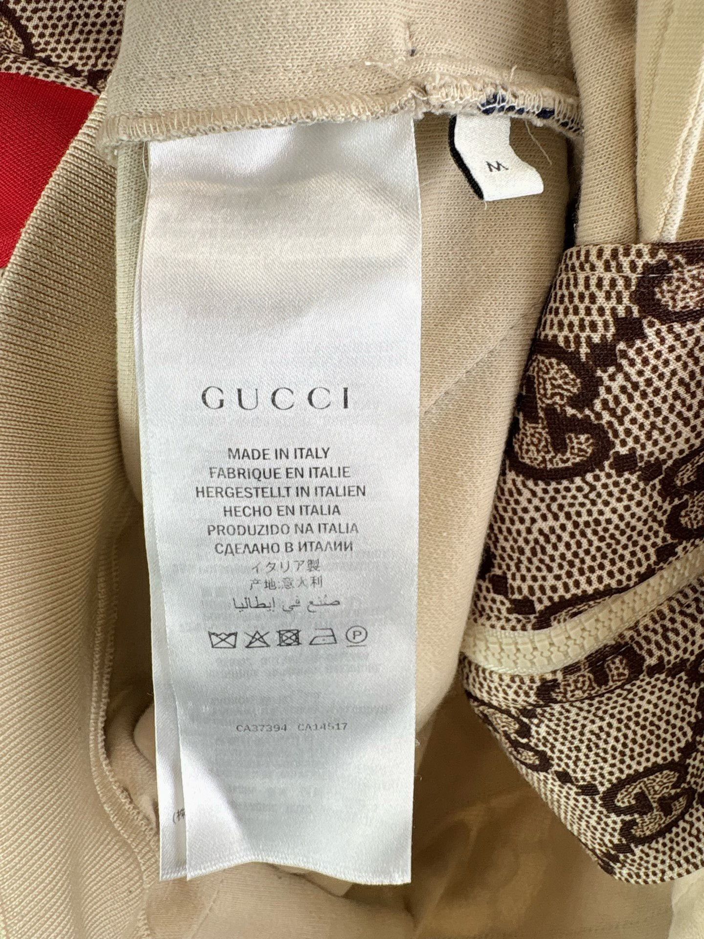 Gucci Gucci GG Monogram Multi Stripe Zip Jacket M Size US M / EU 48-50 / 2 - 6 Thumbnail