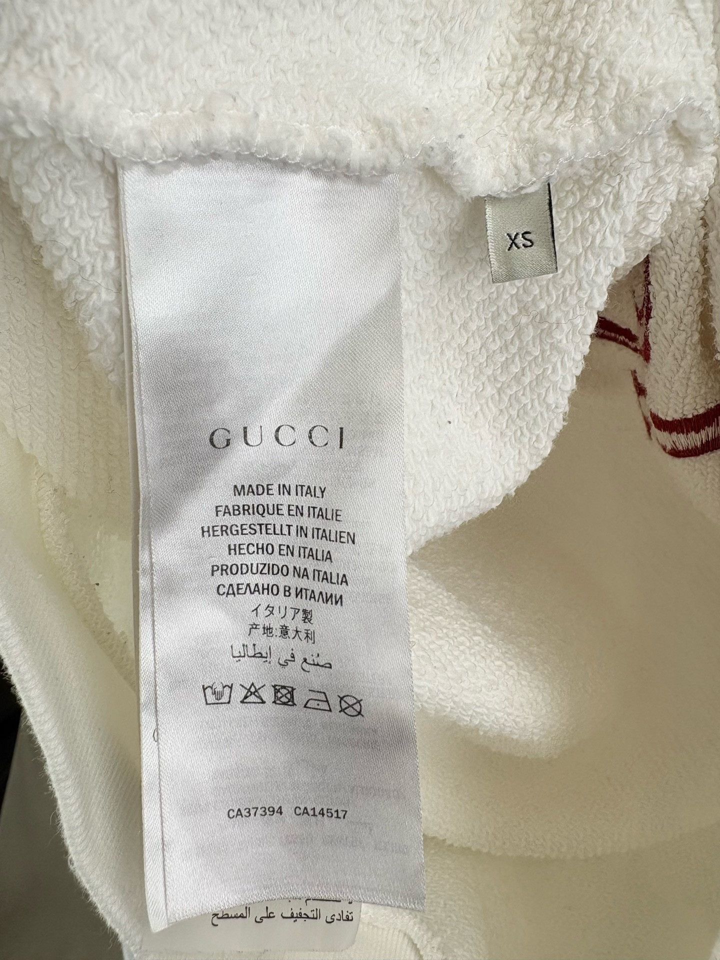 Gucci Gucci Tennis Racket Embroidery Sweatshirt XS Size US XS / EU 42 / 0 - 7 Thumbnail