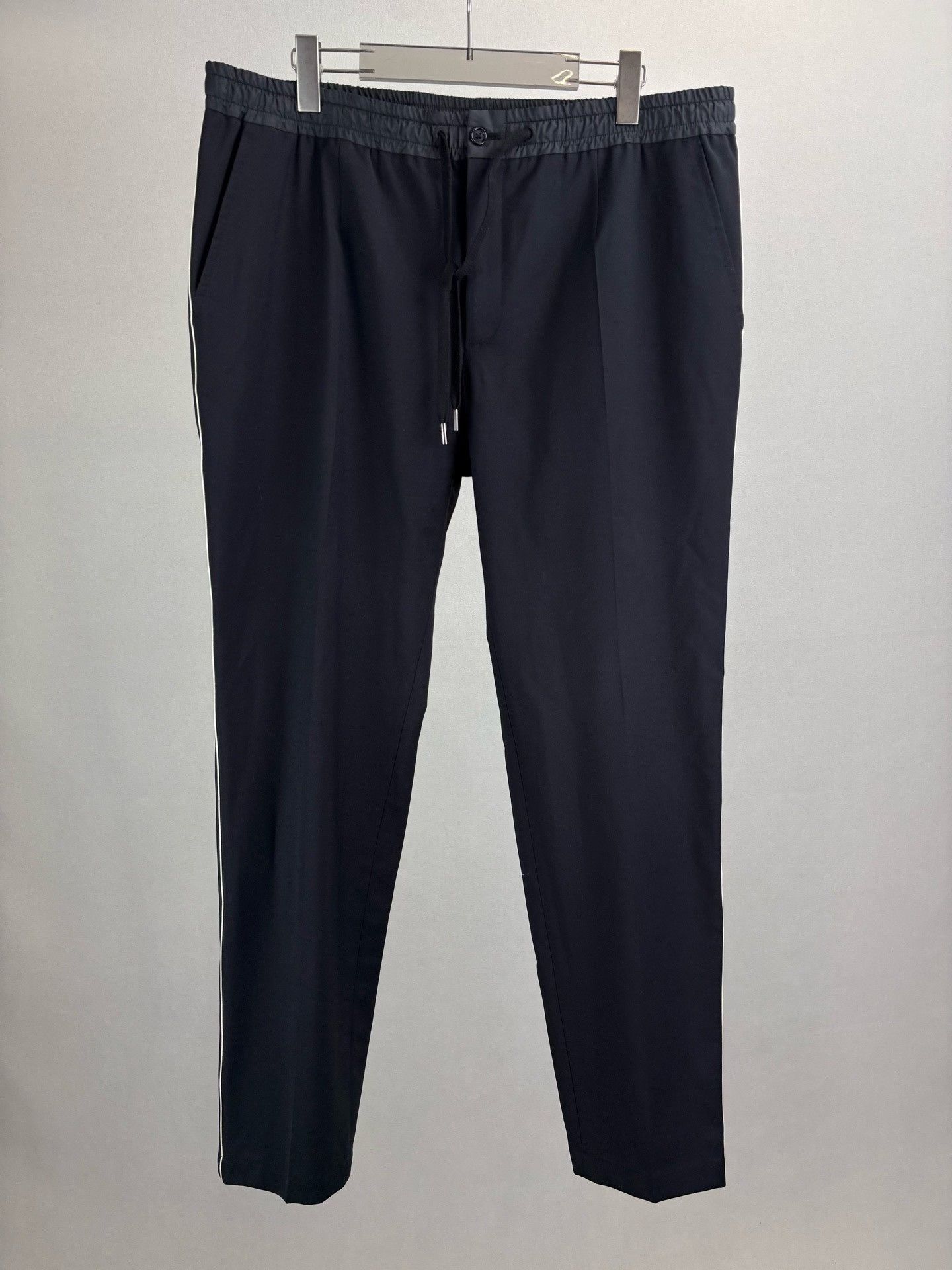 Dolce & Gabbana Dolce & Gabbana Wool Blend Drawstring Trousers 56 Size US 40 / EU 56 - 2 Thumbnail