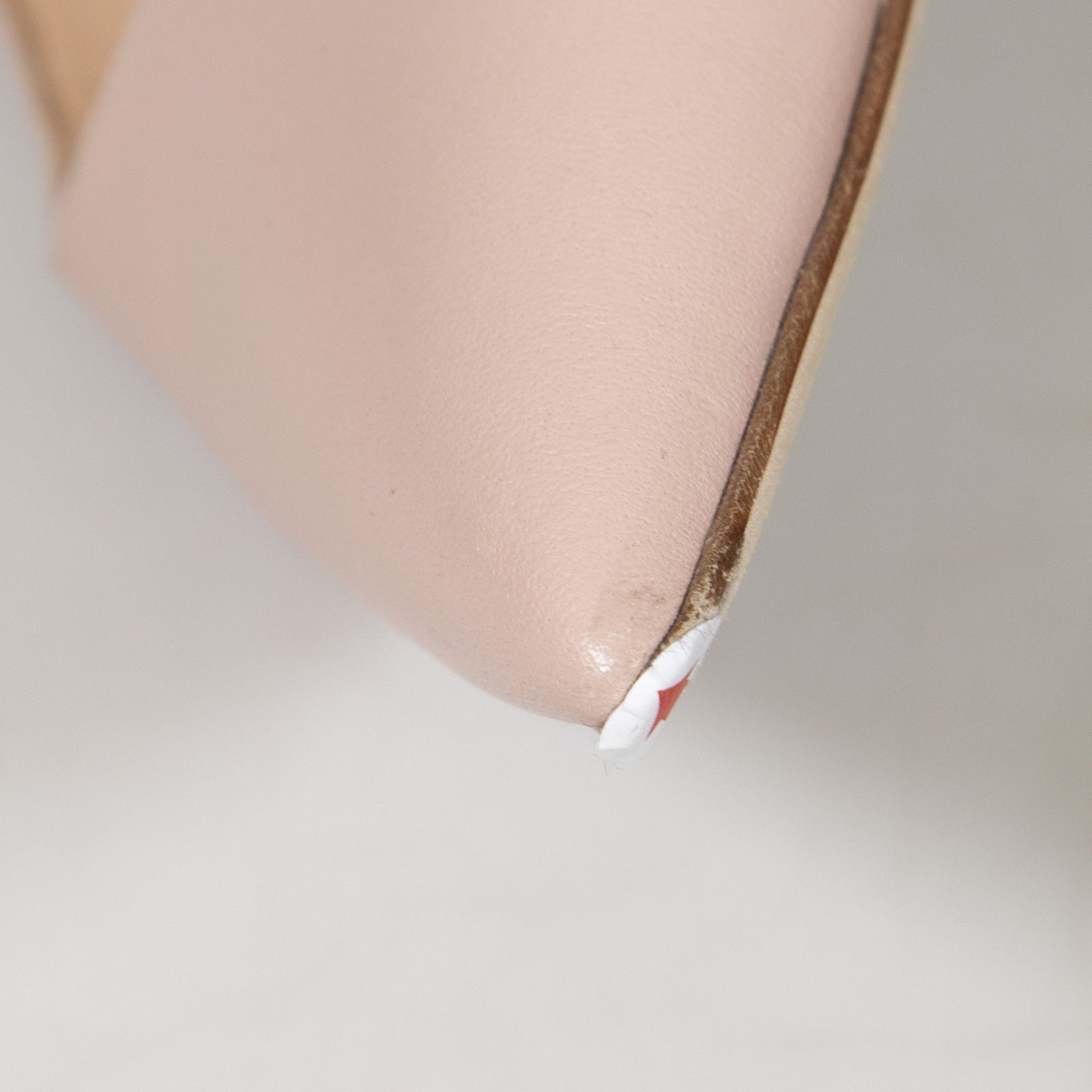 Rupert Sanderson Pink Leather Pointed Pumps Size US 7 / IT 37 - 6 Thumbnail