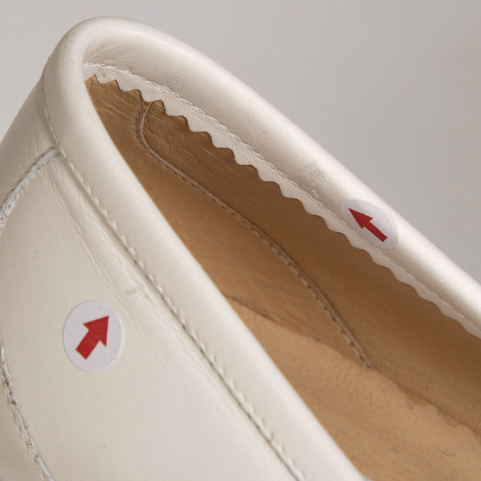 Gabriela Hearst White Leather Platform Loafers Size US 8.5 / IT 38.5 - 11 Thumbnail