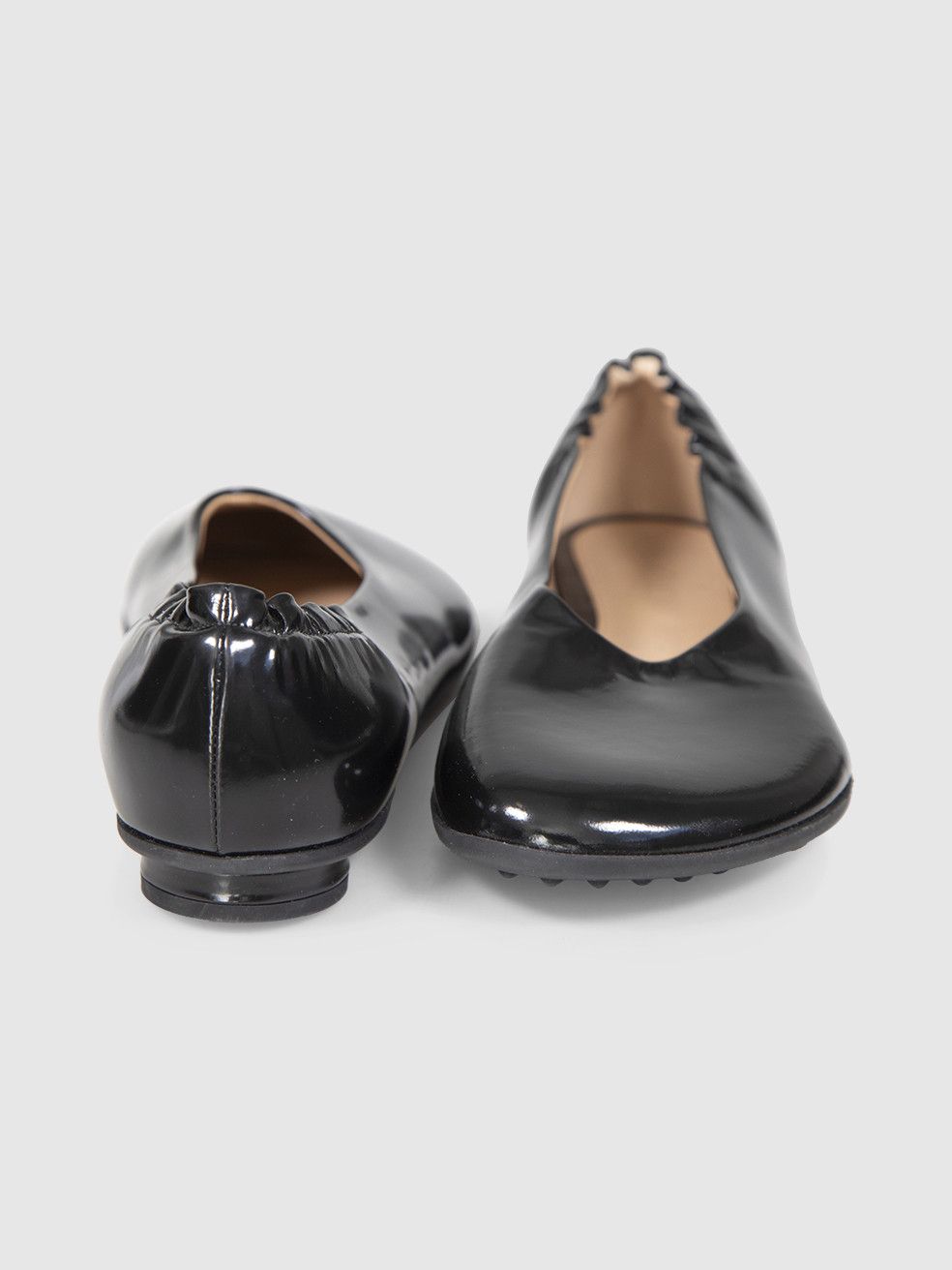 Bottega Veneta Black Patent Atomic Ballet Flats Size US 8 / IT 38 - 3 Thumbnail