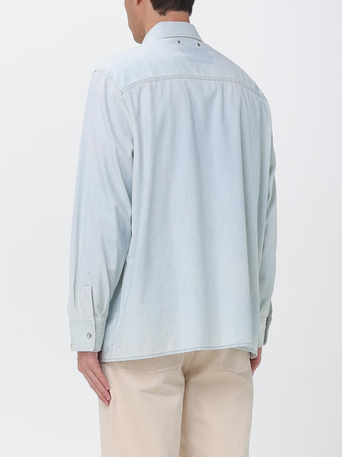 Golden Goose Golden Goose Shirt Men Stone Washed Size US M / EU 48-50 / 2 - 2 Thumbnail