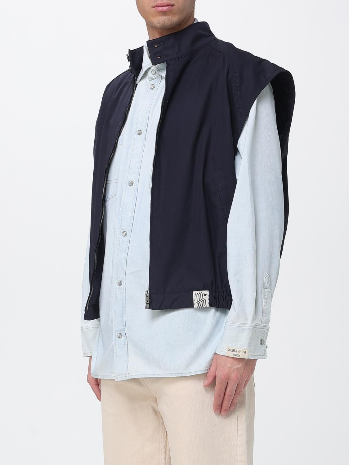 Golden Goose Golden Goose Jacket Men Blue Size US M / EU 48-50 / 2 - 3 Thumbnail