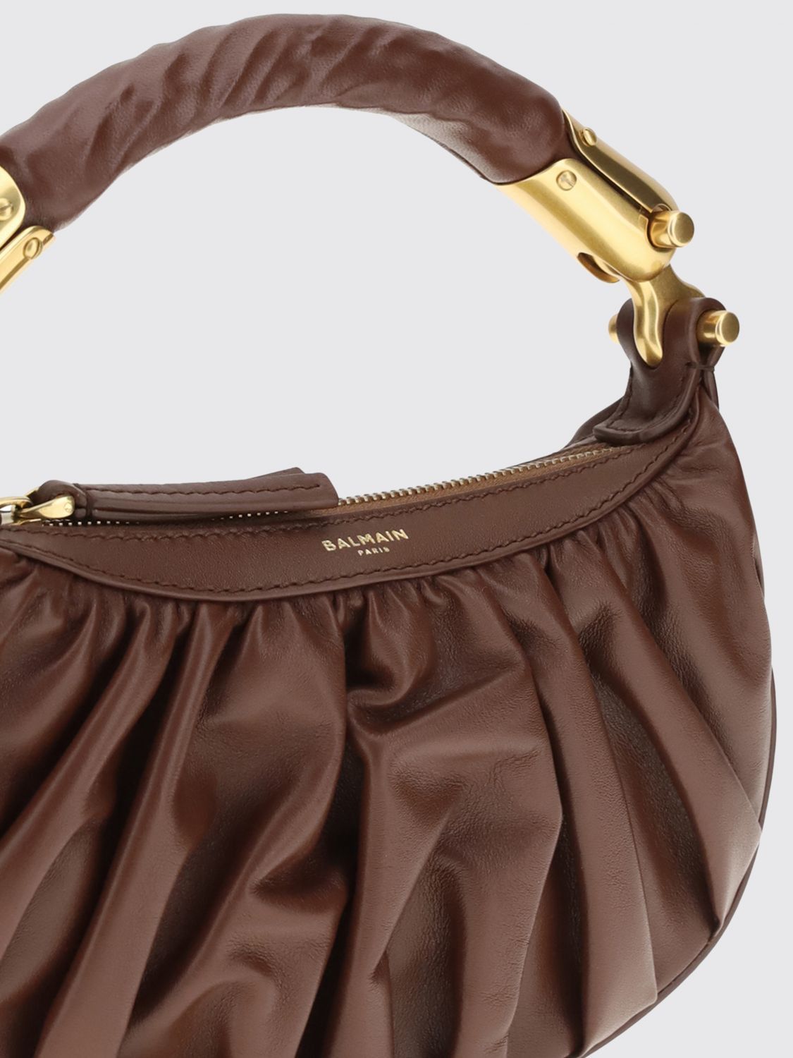 Balmain Balmain Tote Bag Woman Brown Size ONE SIZE - 3 Thumbnail