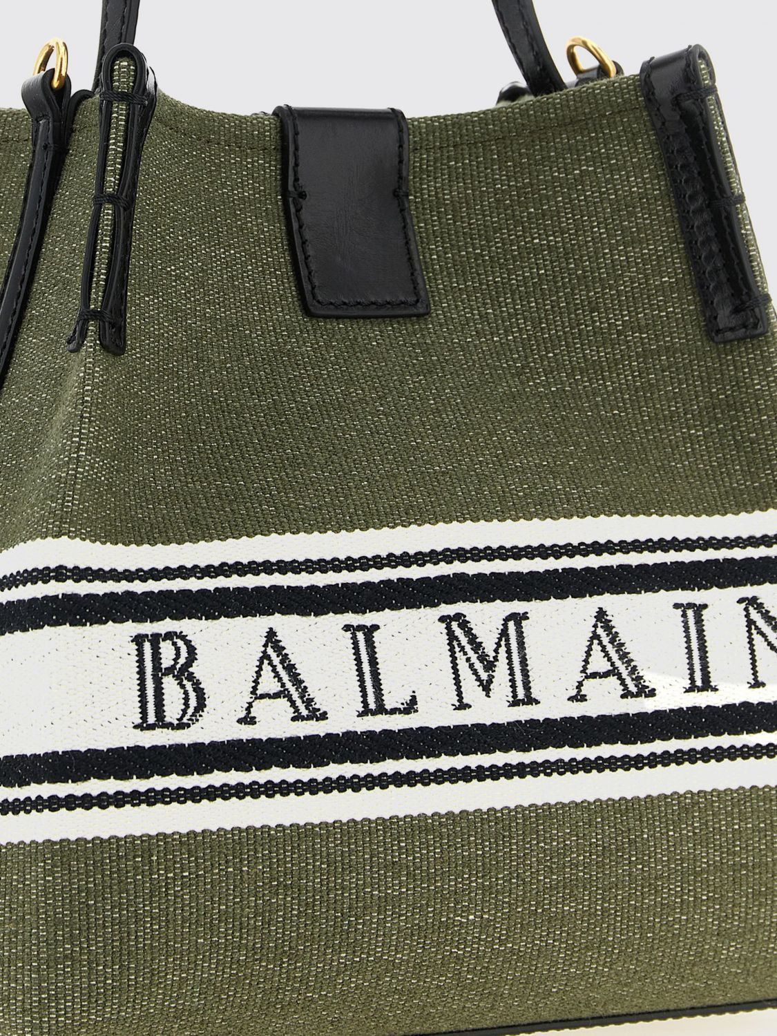 Balmain Balmain Shoulder Bag Woman Green Size ONE SIZE - 3 Thumbnail