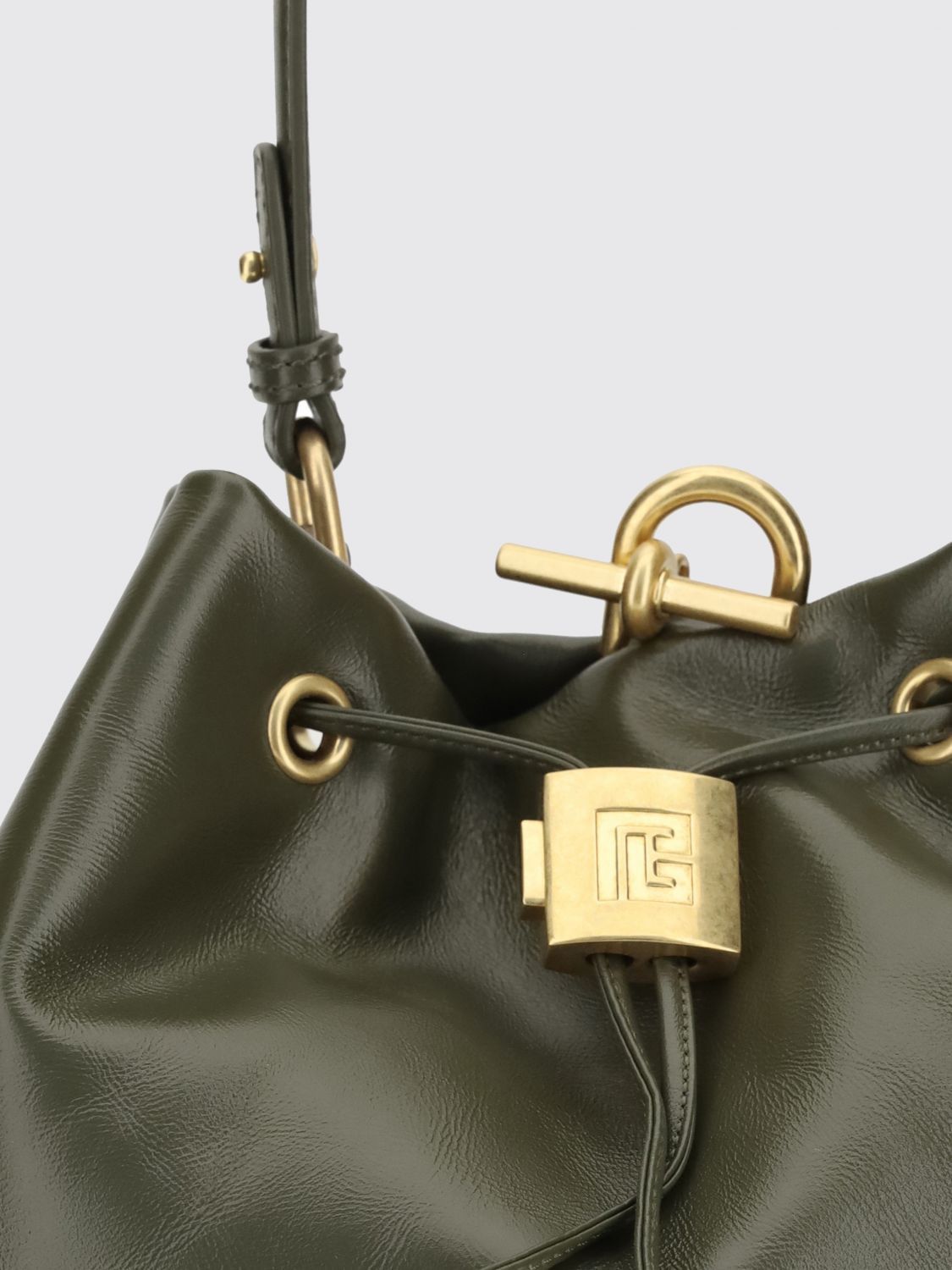 Balmain Balmain Backpack Woman Olive Size ONE SIZE - 3 Thumbnail