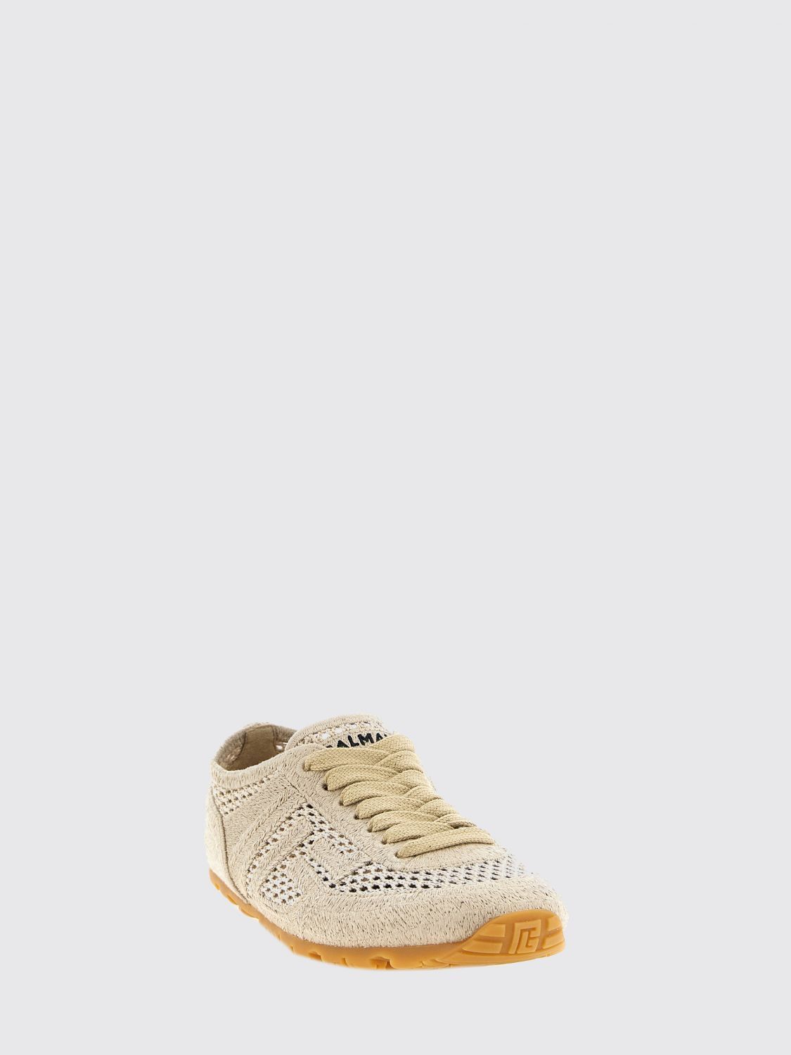 Balmain Balmain Sneakers Woman Beige Size US 8 / IT 38 - 2 Thumbnail
