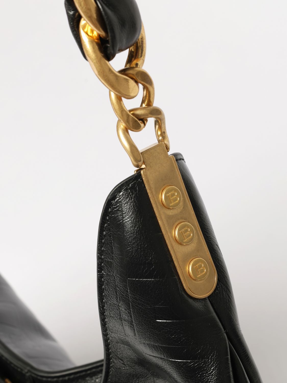 Balmain Balmain Shoulder Bag Woman Black Size ONE SIZE - 4 Thumbnail