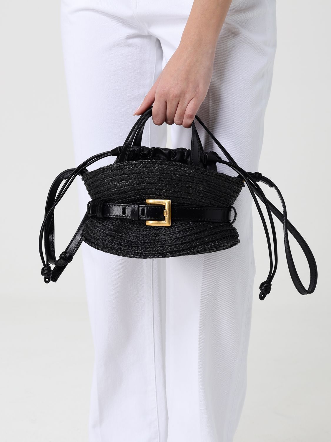 Balmain Balmain Mini Bag Woman Black Size ONE SIZE - 2 Thumbnail
