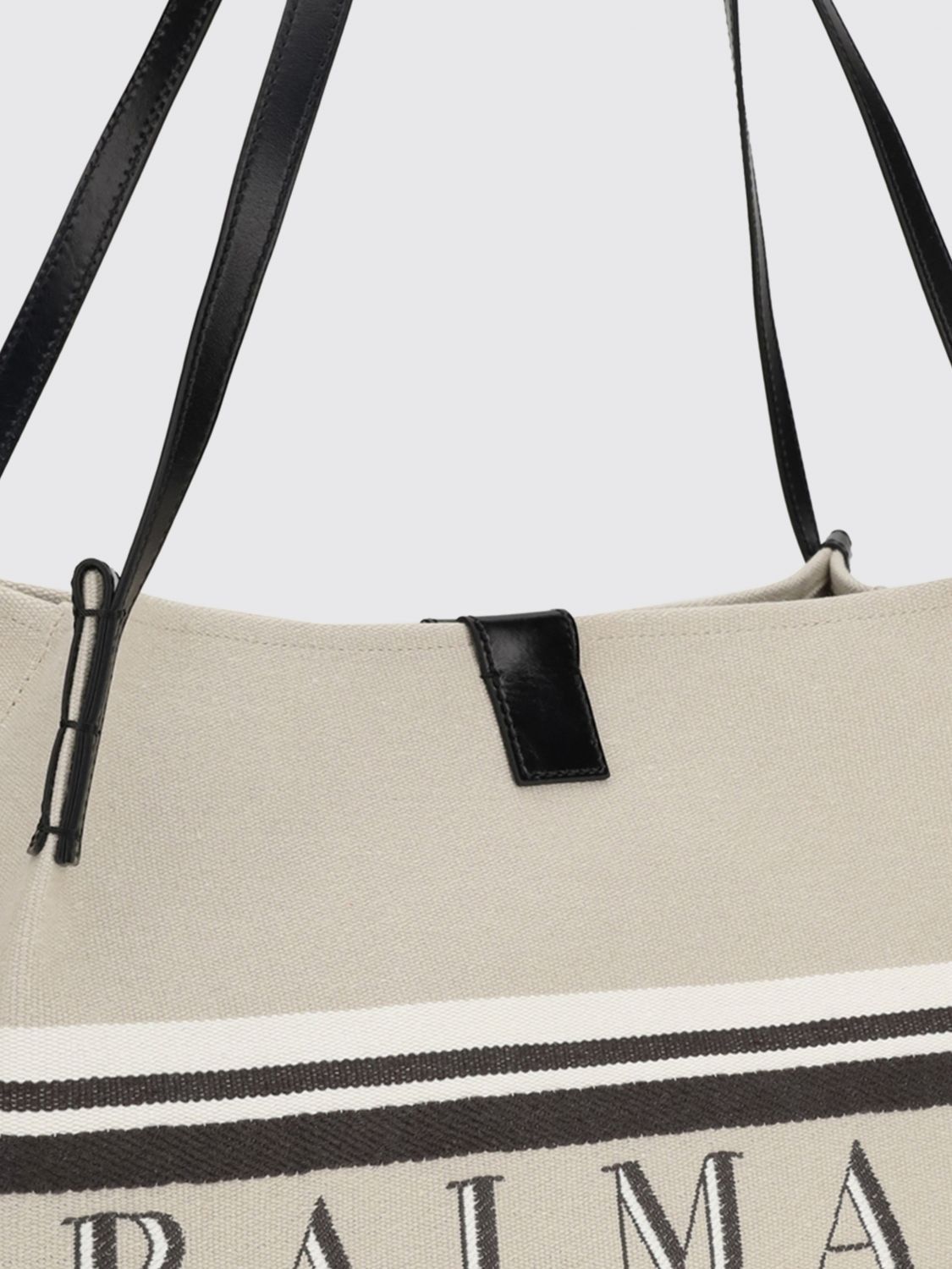 Balmain Balmain Shoulder Bag Woman Beige Size ONE SIZE - 3 Thumbnail