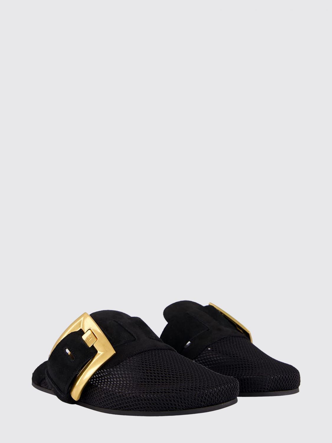 Balmain Balmain Flat Sandal Woman Black Size US 8 / IT 38 - 2 Thumbnail