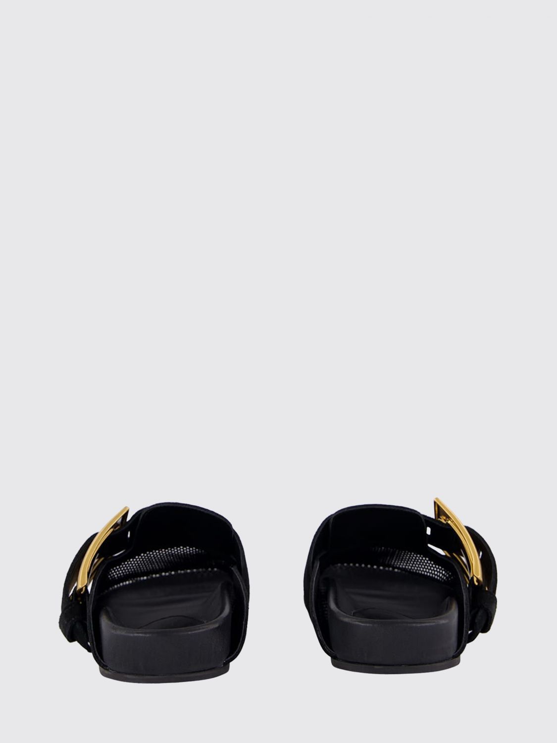 Balmain Balmain Flat Sandal Woman Black Size US 8 / IT 38 - 3 Thumbnail