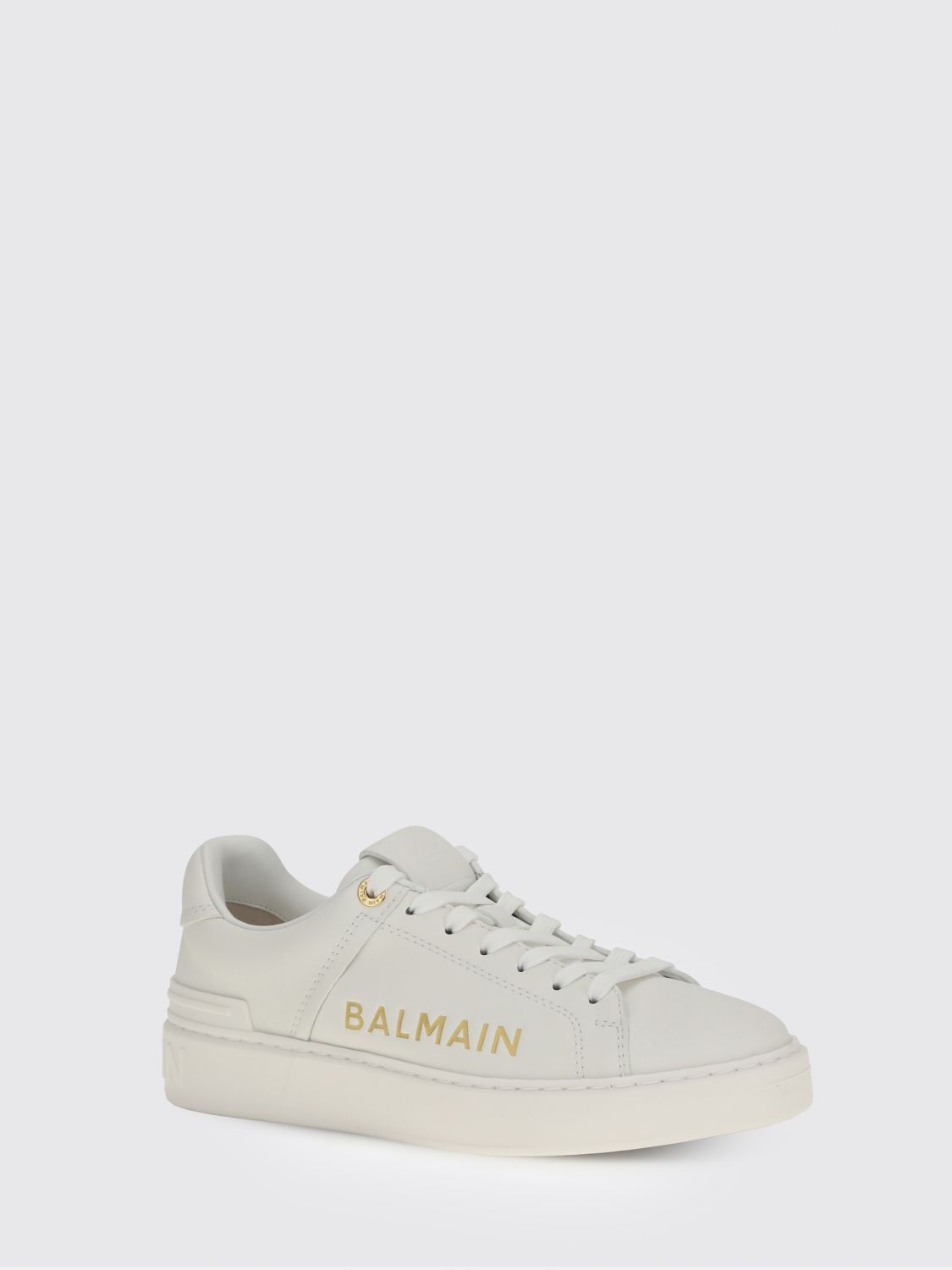 Balmain Balmain Sneakers Woman White Size US 11 / IT 41 - 2 Thumbnail