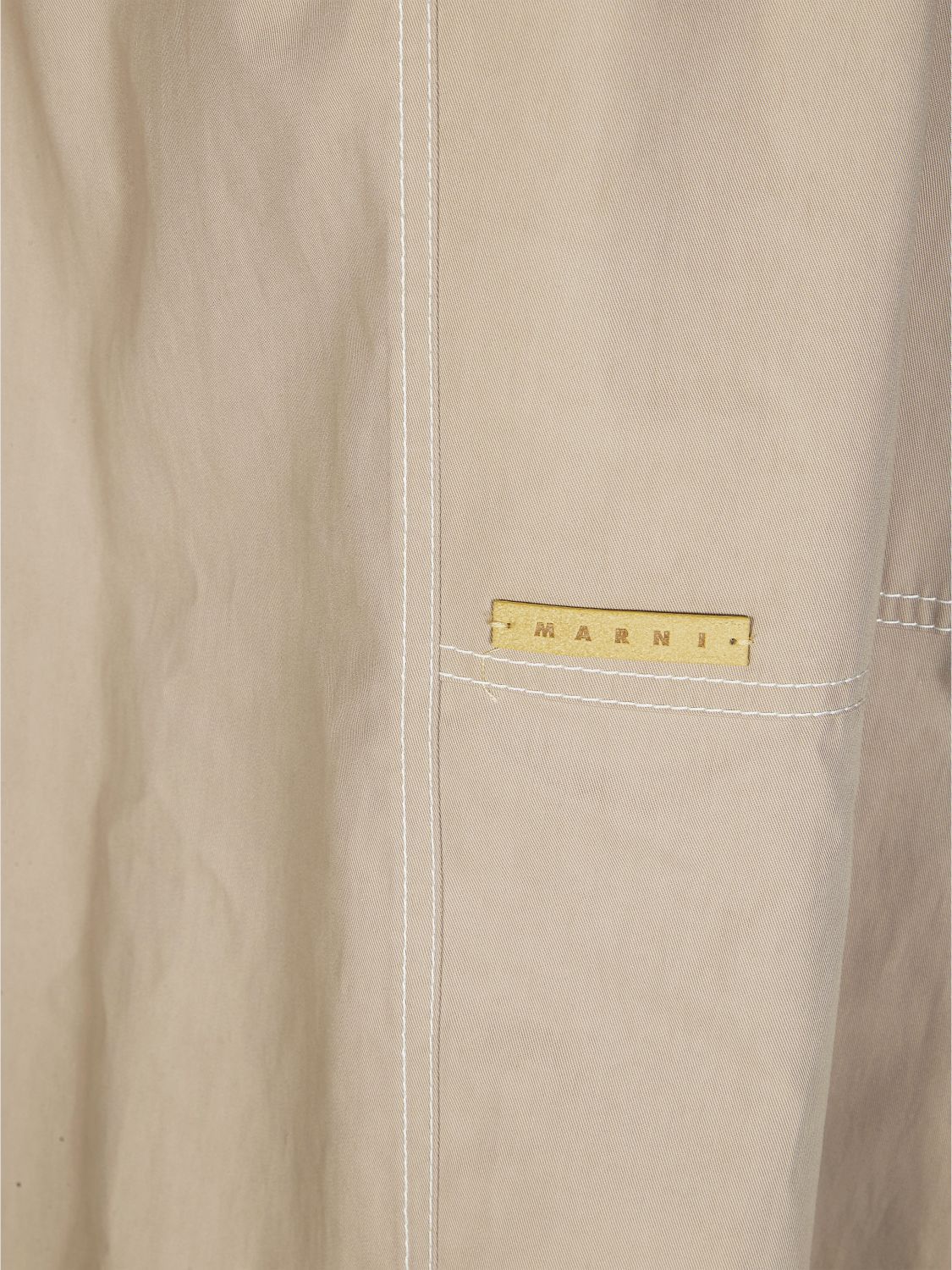 Marni Marni Skirt Woman Beige Size 28" / US 6 / IT 42 - 4 Thumbnail