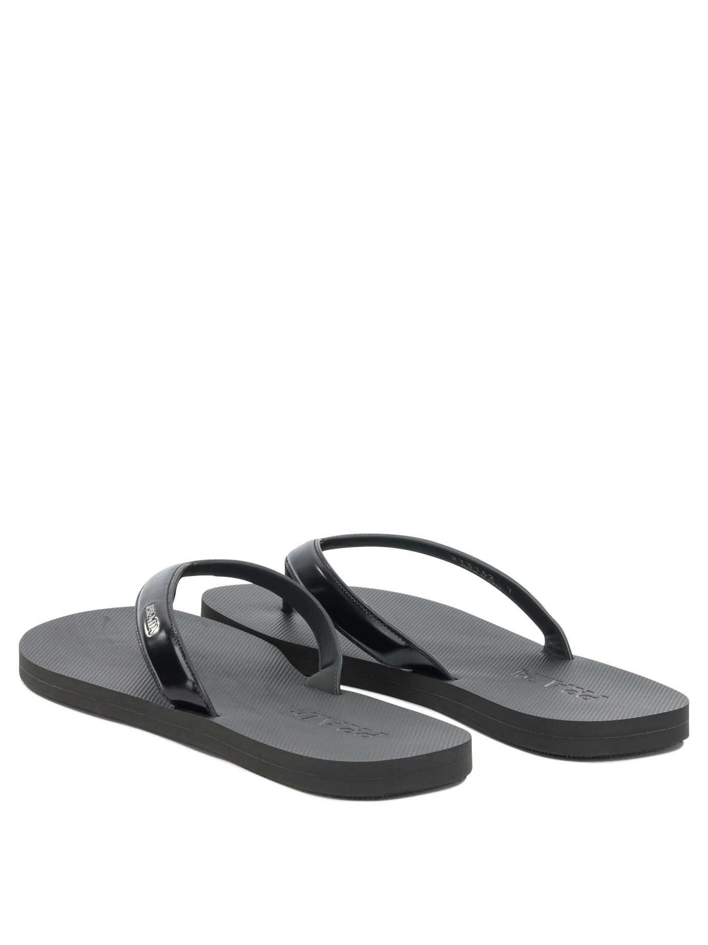 Prada Prada Leather Flip Flops Sandals 6 Men - USA Duties Paid Size US 7 / EU 40 - 5 Thumbnail