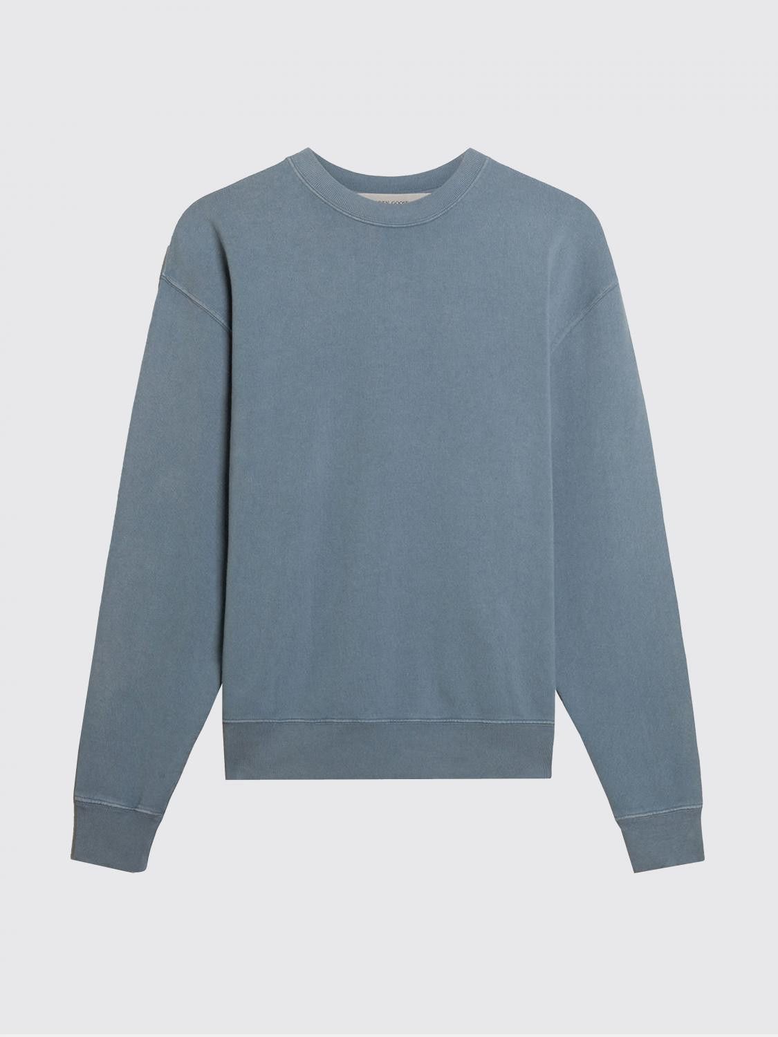 Golden Goose Golden Goose Sweatshirt Men Gnawed Blue Size US S / EU 44-46 / 1 - 2 Thumbnail