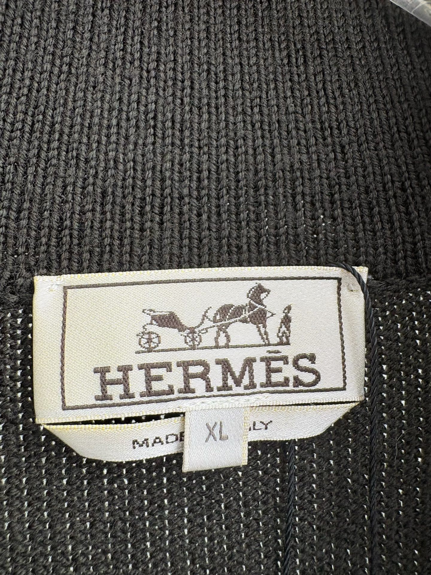 Hermes Hermes Wool Panel Zip Jacket XL Size US XL / EU 56 / 4 - 4 Thumbnail
