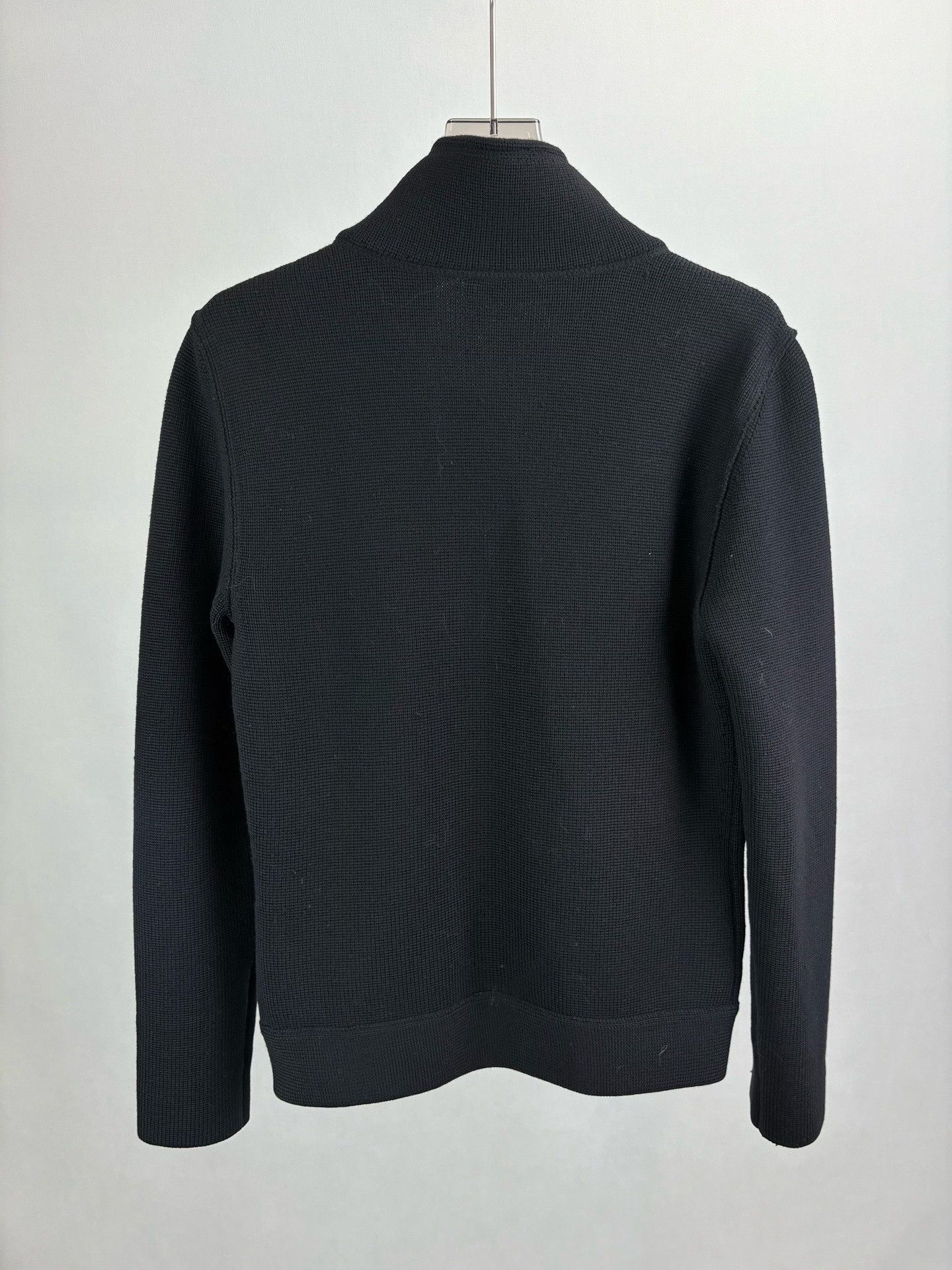 Dolce & Gabbana Dolce & Gabbana Virgin Wool Zip-Up Knit Jacket EU 46 Size US S / EU 44-46 / 1 - 3 Thumbnail