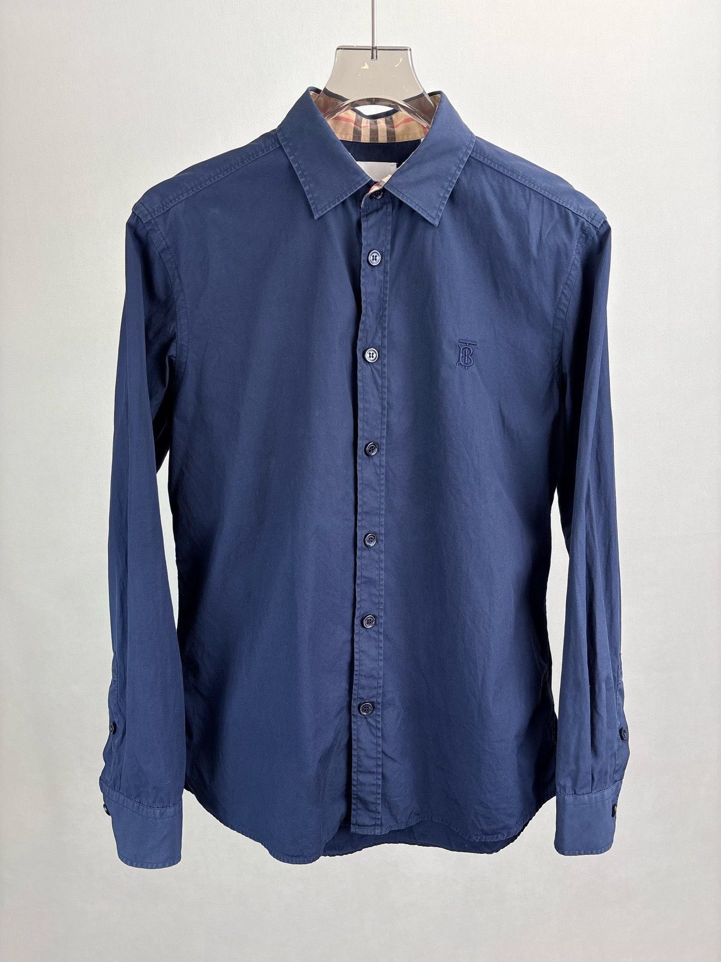 Burberry Burberry TB Monogram Long Sleeve Shirt M Size US M / EU 48-50 / 2 - 2 Thumbnail