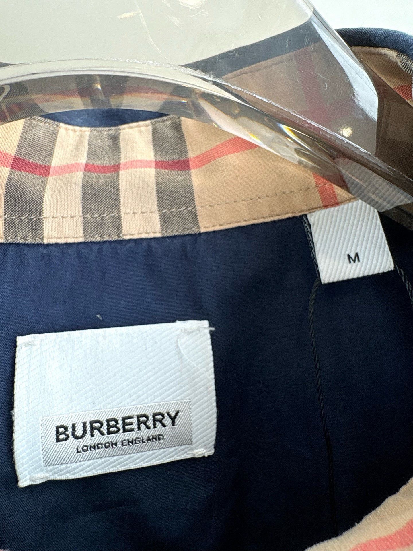 Burberry Burberry TB Monogram Long Sleeve Shirt M Size US M / EU 48-50 / 2 - 5 Thumbnail