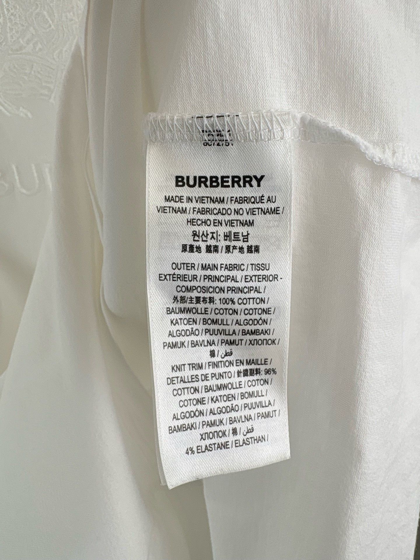 Burberry Burberry Horse Embroidery T-Shirt Size M Size US M / EU 48-50 / 2 - 6 Thumbnail