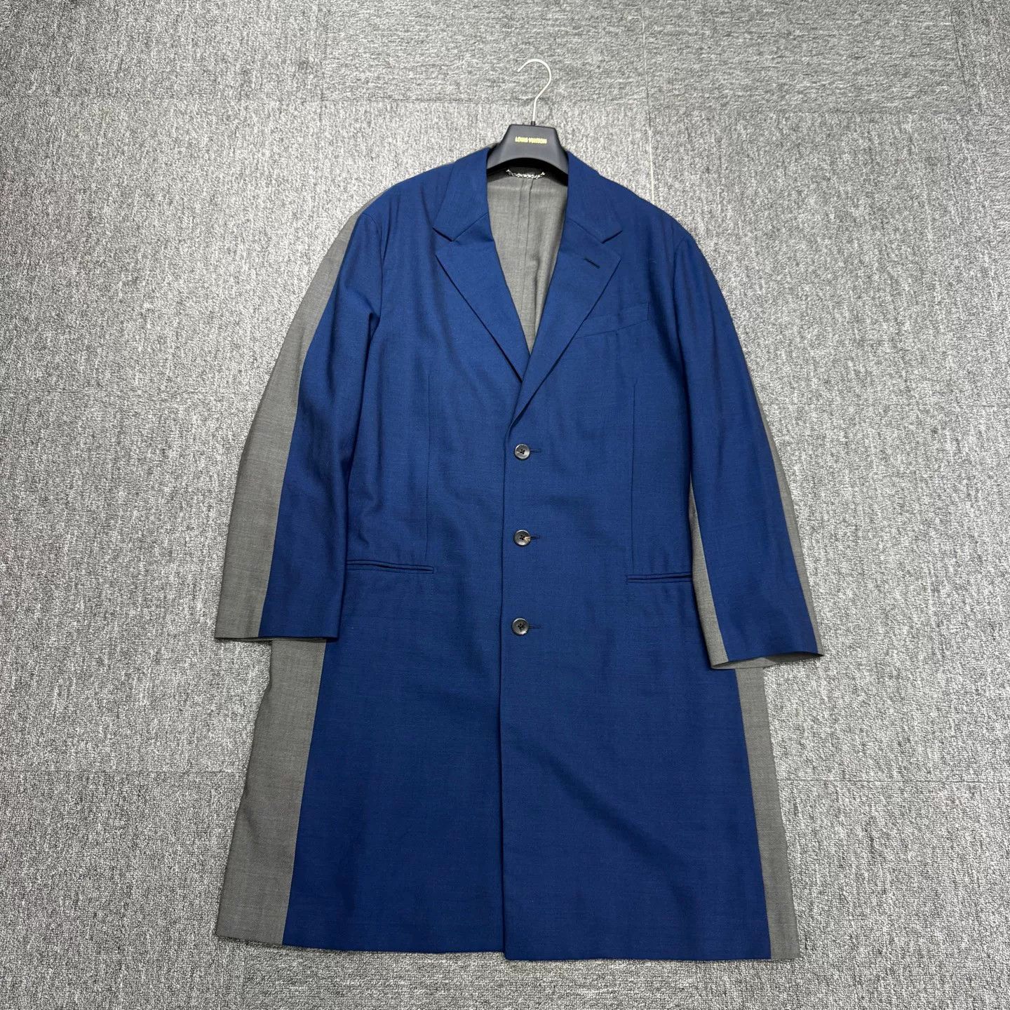 Louis Vuitton Louis Vuitton Two-Tone Wool Coat 48 Size US M / EU 48-50 / 2 - 2 Thumbnail