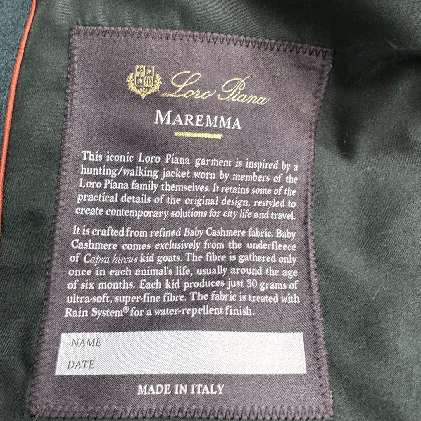 Loro Piana Loro Piana Baby Cashmere Maremma Coat XL Size US XL / EU 56 / 4 - 4 Thumbnail