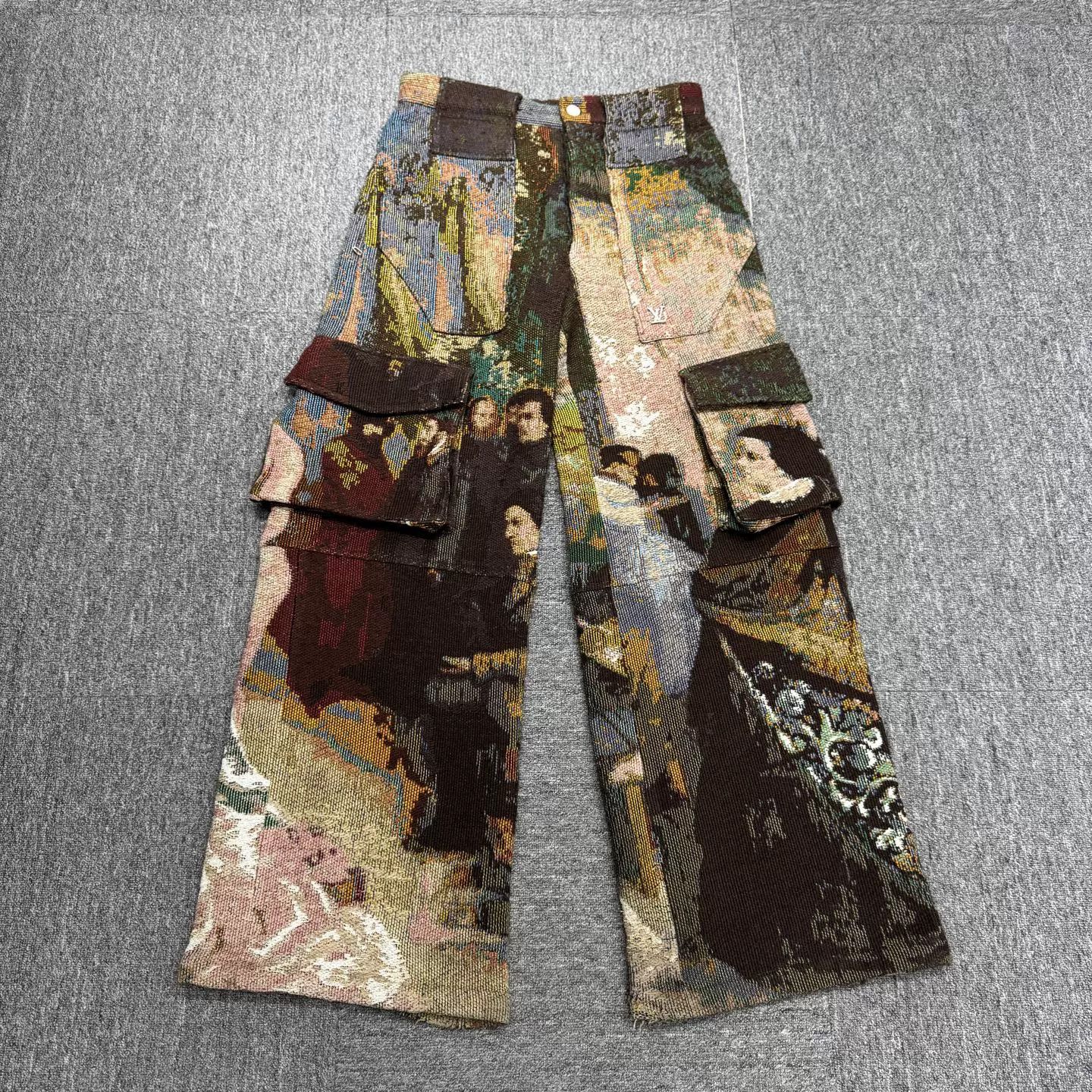 Louis Vuitton Louis Vuitton Tapestry Cargo Pants Size 40 Size US 33 - 2 Thumbnail