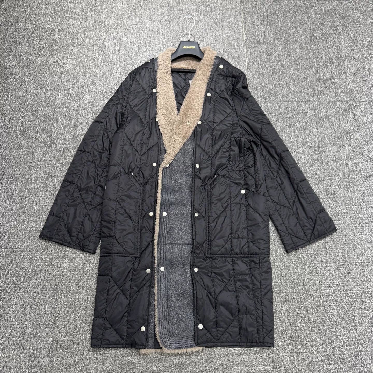 Rick Owens Rick Owens Performa Quilted Shearling Coat IT 38 Size XS / US 0-2 / IT 36-38 - 2 Thumbnail