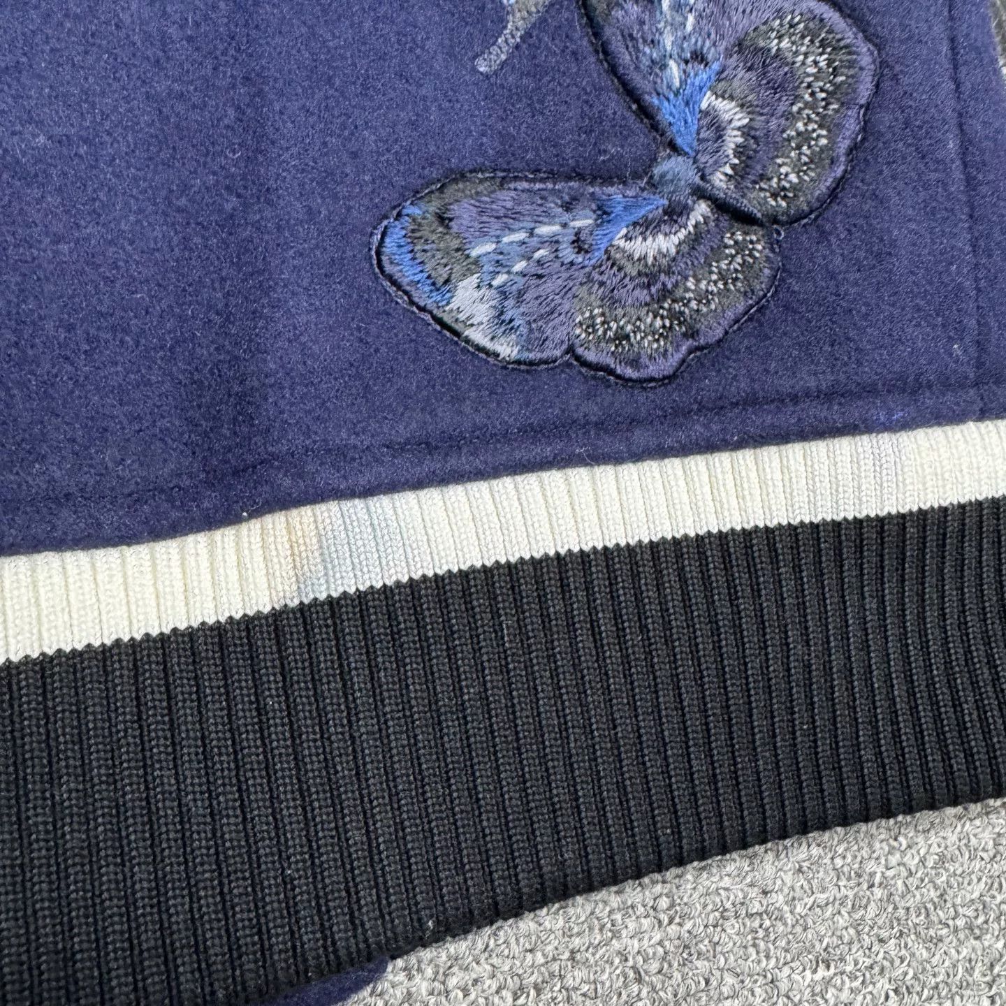 Valentino Valentino Butterfly Patch Varsity Jacket 44 Size US S / EU 44-46 / 1 - 7 Thumbnail