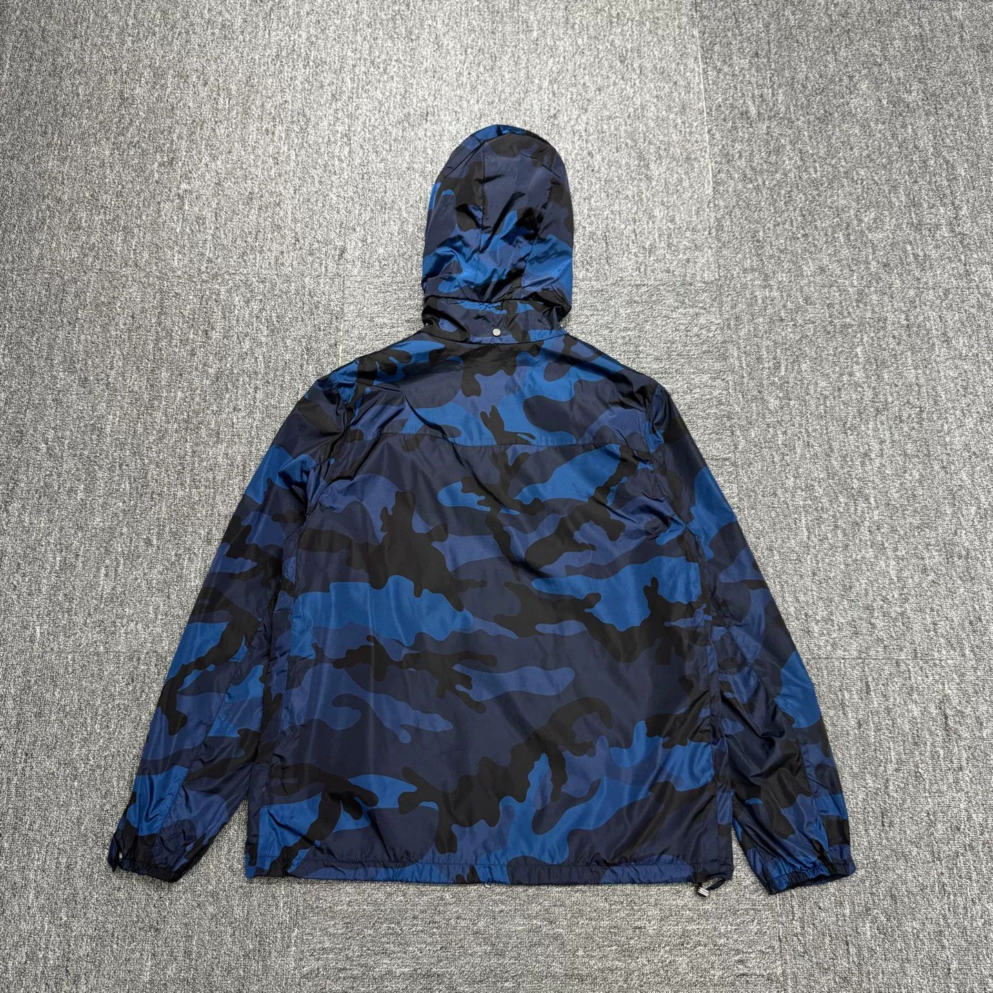 Valentino Valentino Blue Camouflage Windbreaker Jacket Size 44 Size US S / EU 44-46 / 1 - 6 Thumbnail