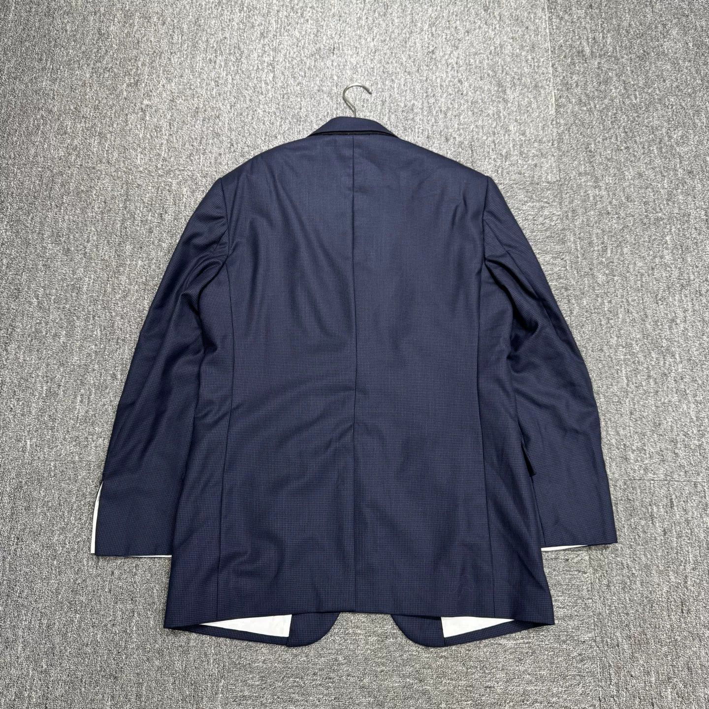 Calvin Klein 205W39NYC Calvin Klein 205W39NYC Check Wool Blazer 36R Size 36R - 6 Thumbnail