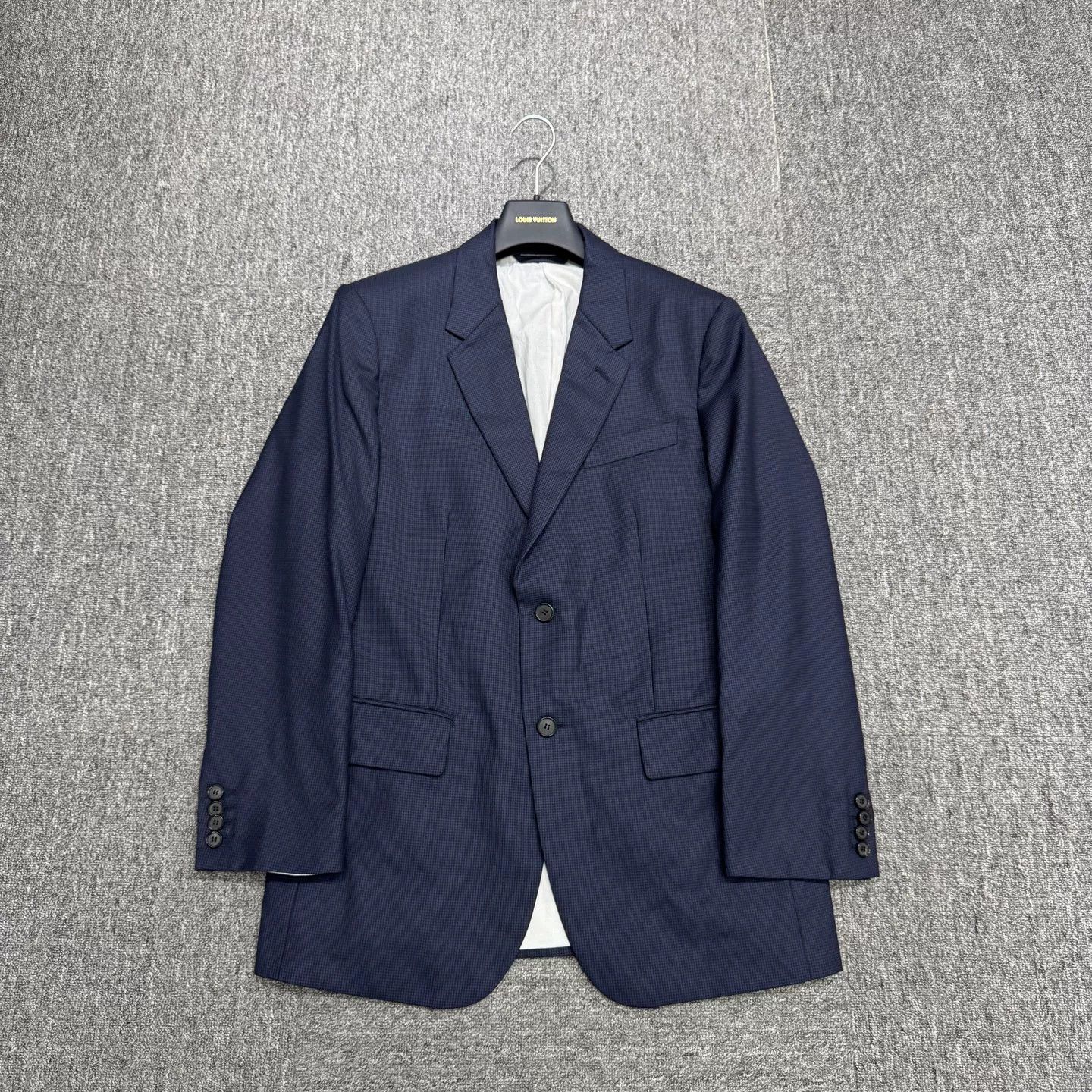 Calvin Klein 205W39NYC Calvin Klein 205W39NYC Check Wool Blazer 36R Size 36R - 2 Thumbnail