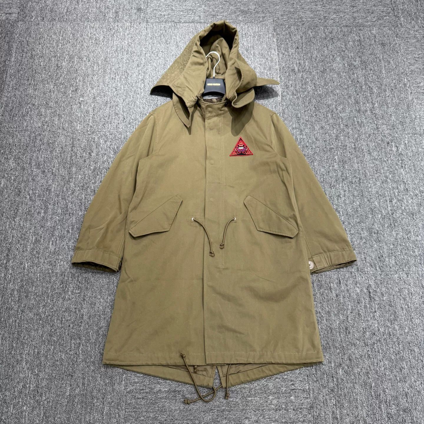 Givenchy Givenchy Embroidered Real Eyes Parka Coat US S Size US S / EU 44-46 / 1 - 2 Thumbnail