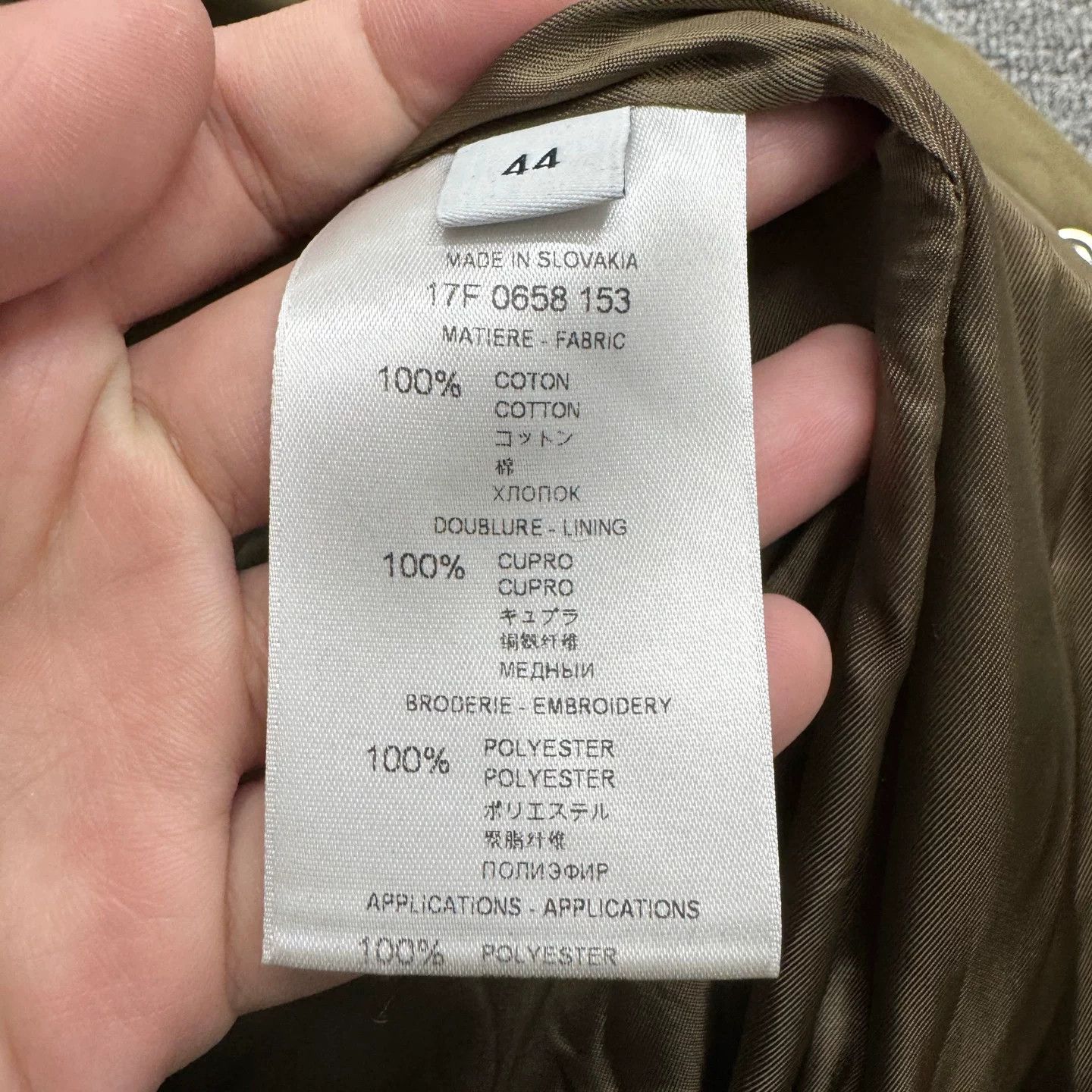Givenchy Givenchy Embroidered Real Eyes Parka Coat US S Size US S / EU 44-46 / 1 - 4 Thumbnail