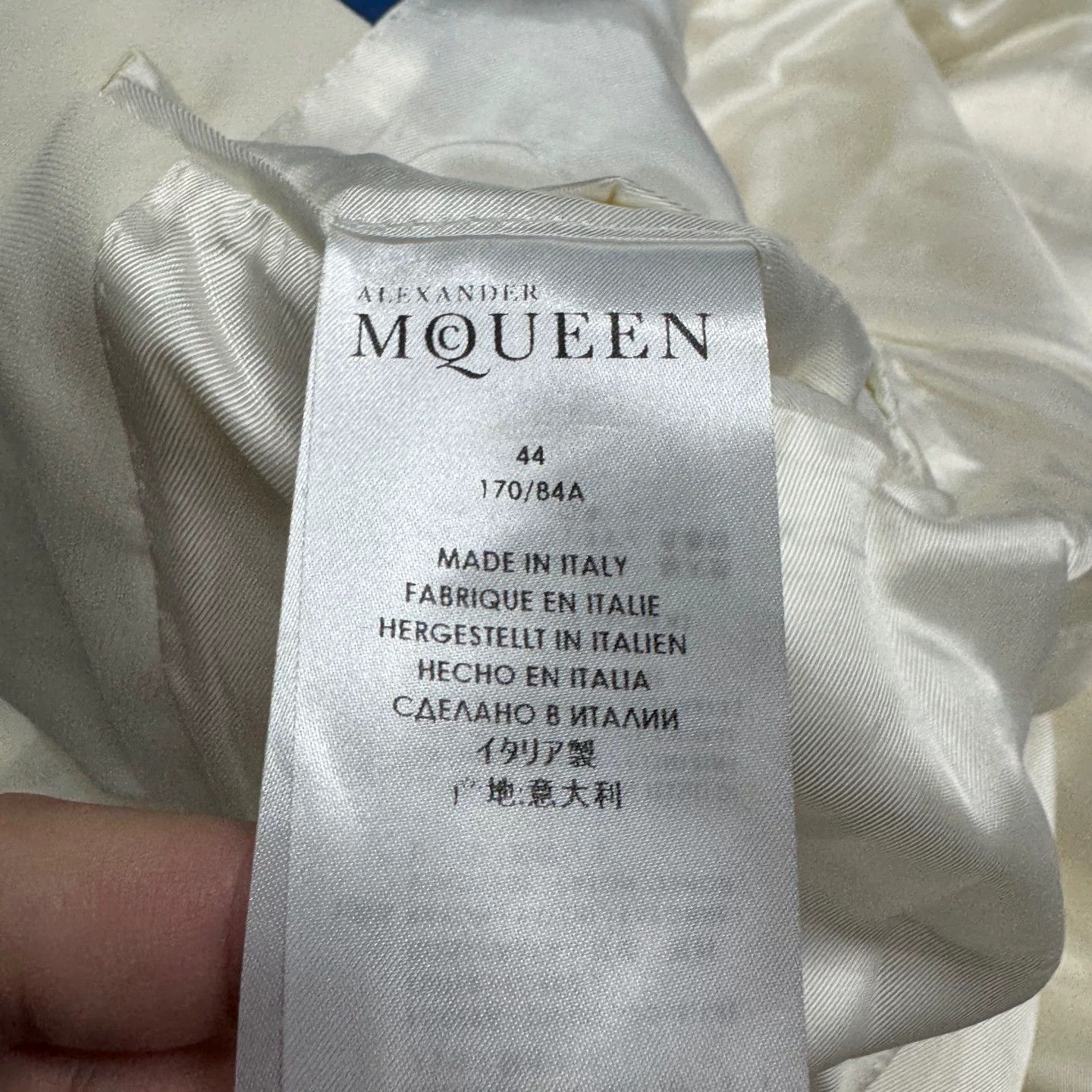 Alexander McQueen Alexander McQueen Graphic Runway Blazer 34R Size 34R - 7 Thumbnail