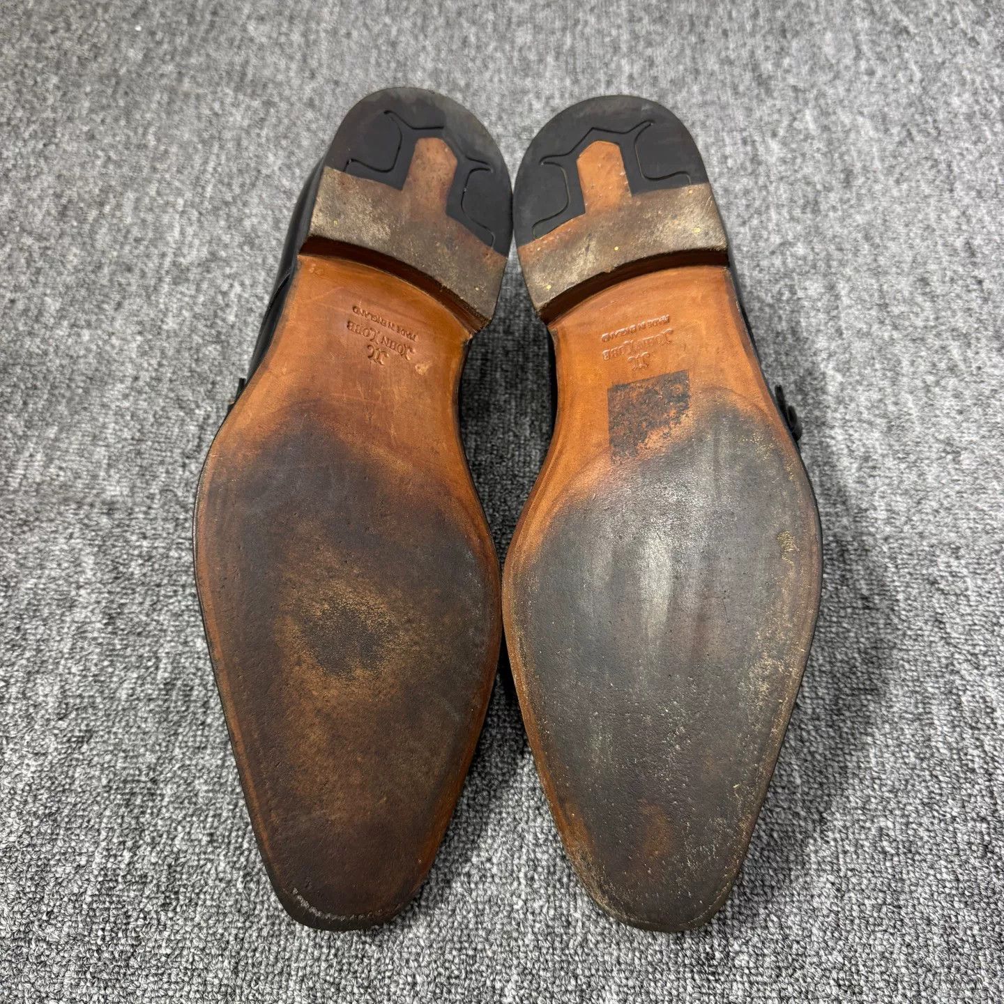 John Lobb John Lobb Black Leather Monk Strap Shoes UK 9 Size US 10 / EU 43 - 5 Thumbnail