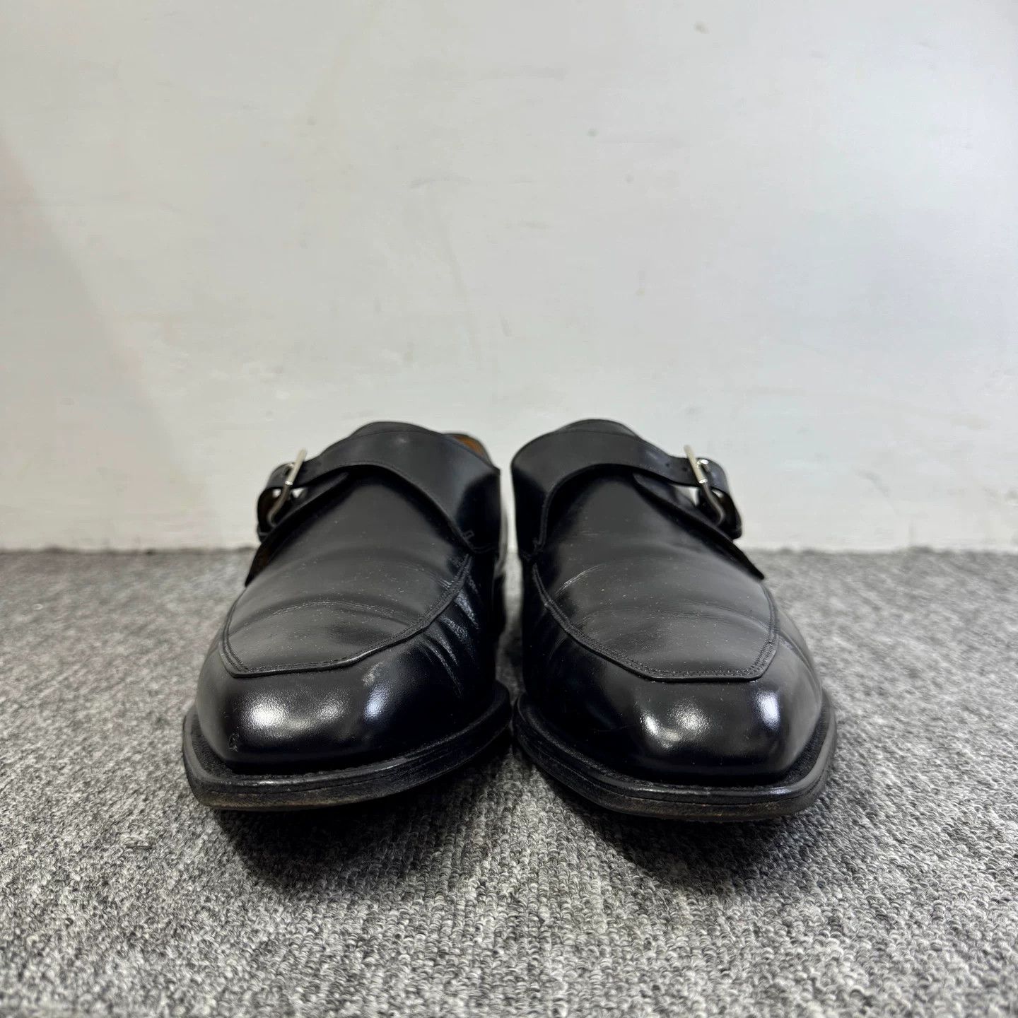 John Lobb John Lobb Black Leather Monk Strap Shoes UK 9 Size US 10 / EU 43 - 3 Thumbnail