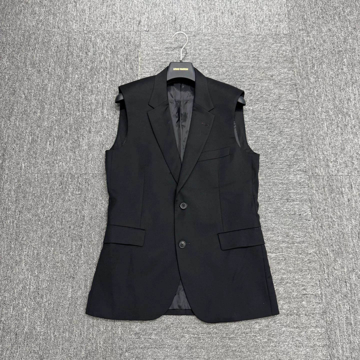Paul Smith Paul Smith Black Wool Tailored Vest Size 36 Size 36R - 2 Thumbnail