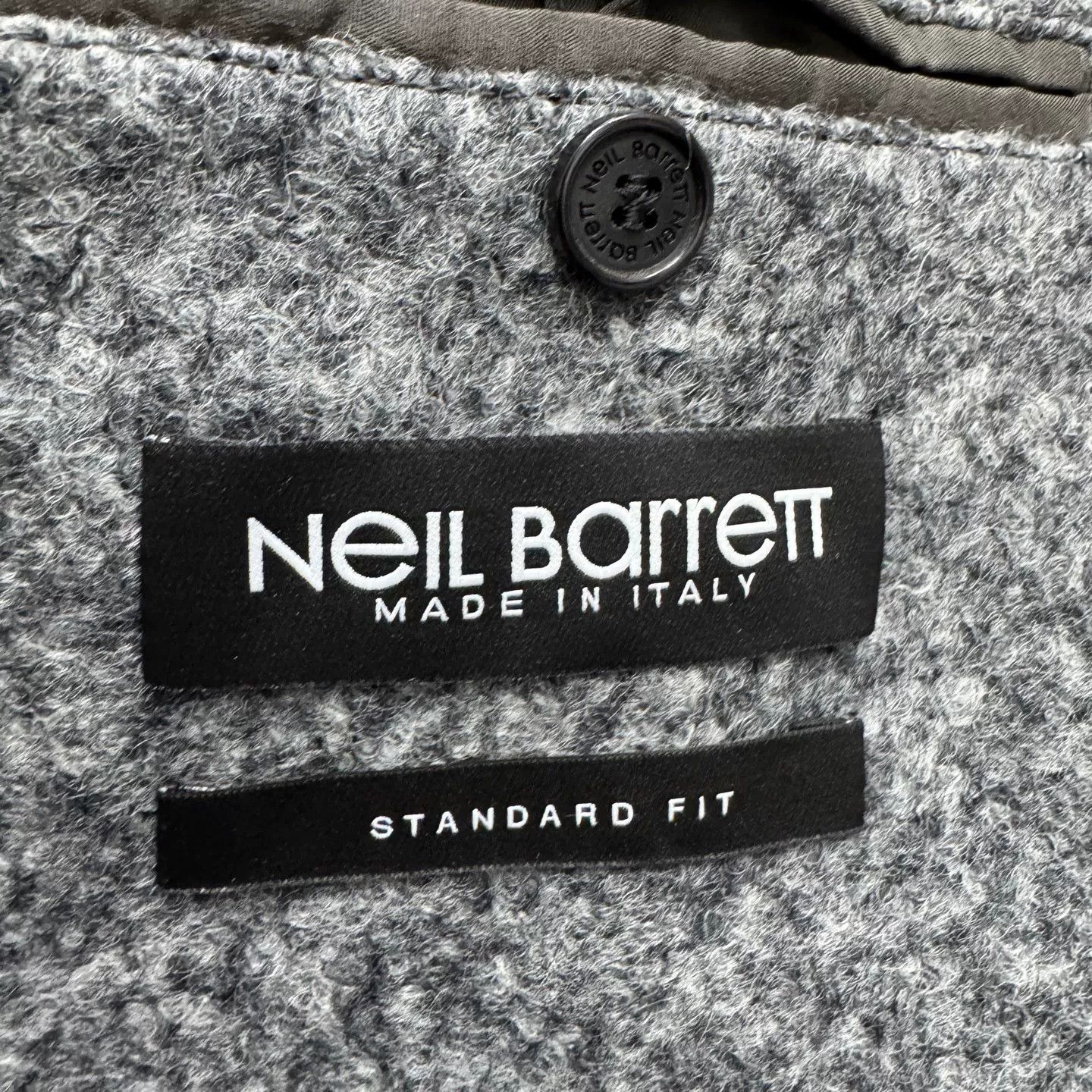Neil Barrett Neil Barrett Virgin Wool Heavy Coat Size S Size US S / EU 44-46 / 1 - 3 Thumbnail
