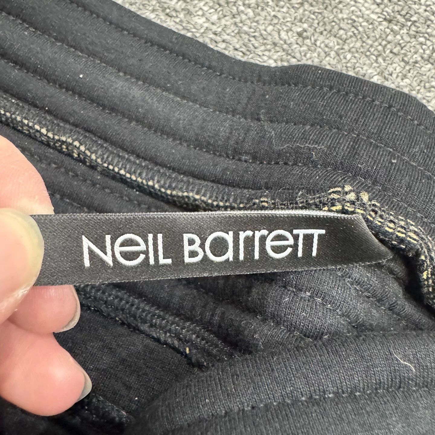 Neil Barrett Neil Barrett Neoprene Panel Joggers L Size US 34 / EU 50 - 3 Thumbnail