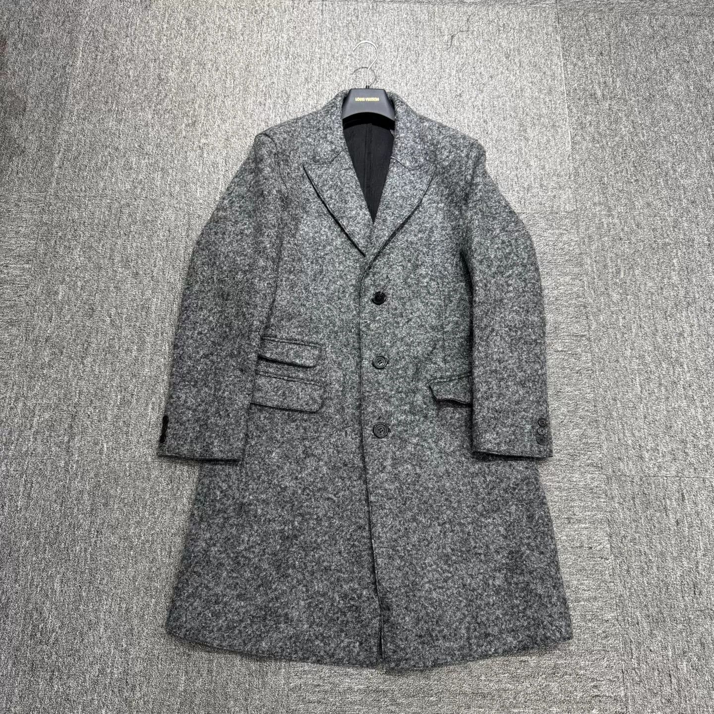 Neil Barrett Neil Barrett Slate Grey Wool Coat Size 50 Size US M / EU 48-50 / 2 - 2 Thumbnail