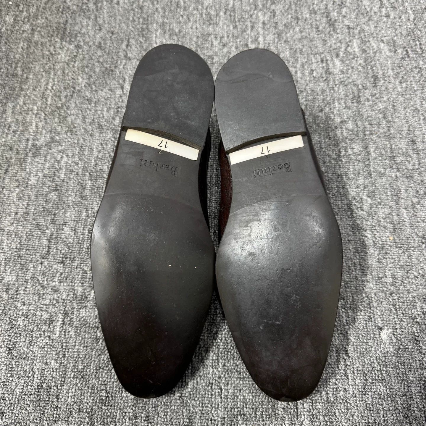 Berluti Berluti Scritto Leather Mules Size 7 Size US 8 / EU 41 - 5 Thumbnail